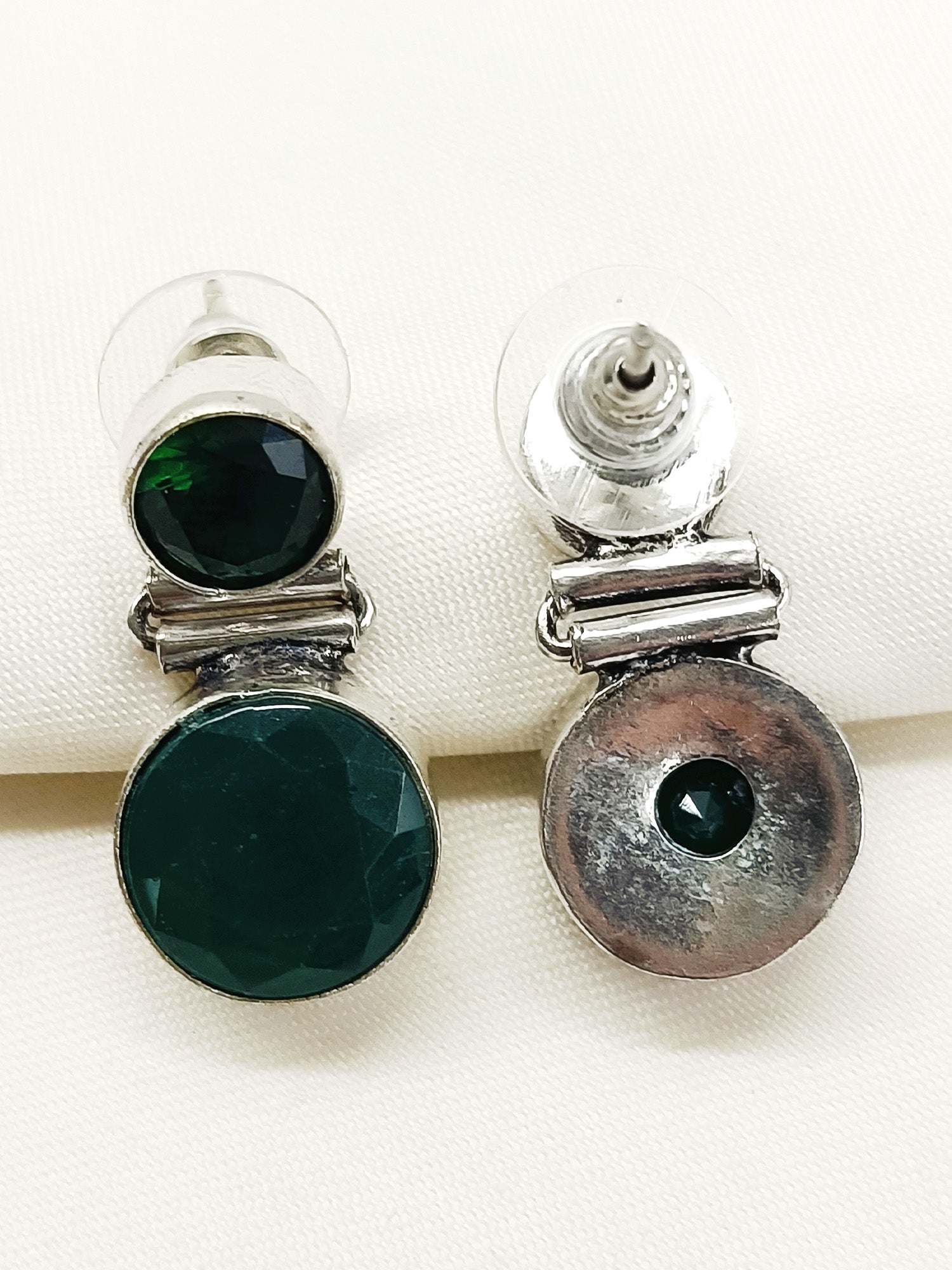 Sanu Green Oxidized Earring