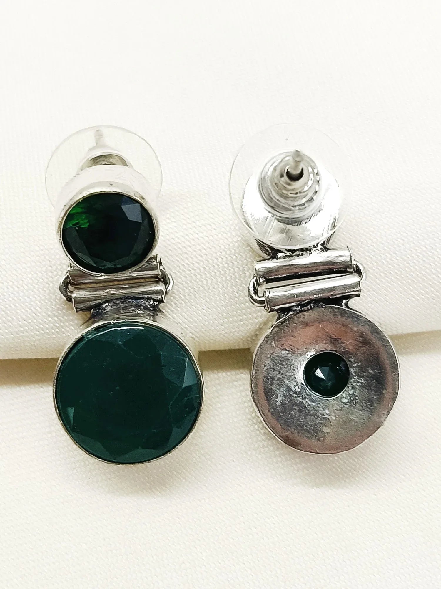 Sanu Green Oxidized Earring