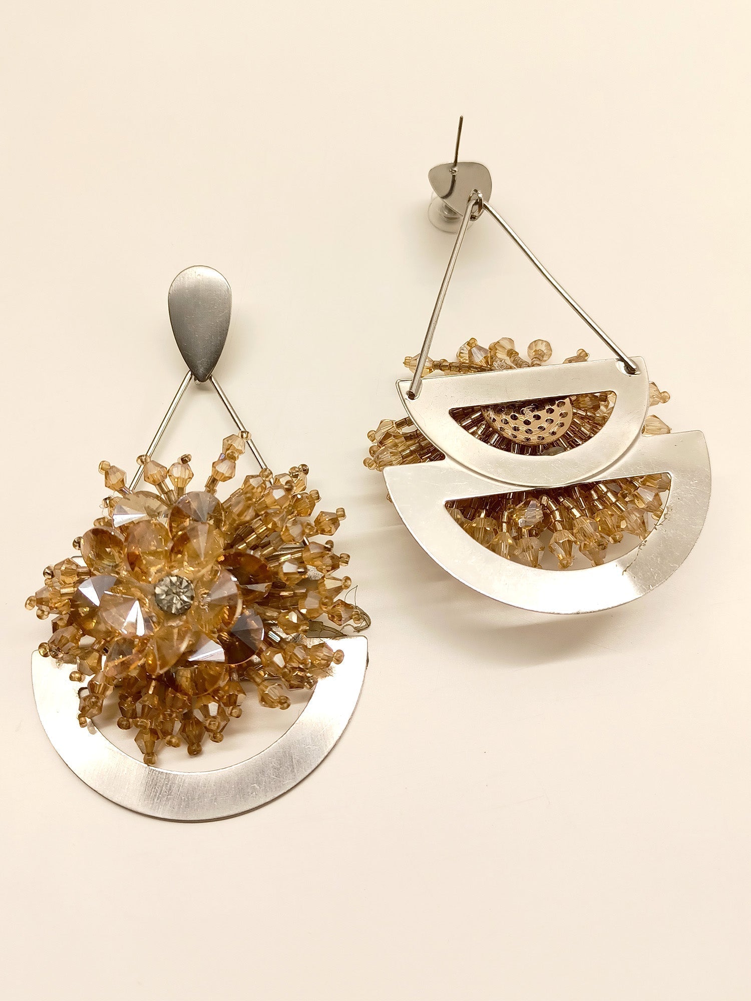 Wish Long Copper Western Earrings - qivii