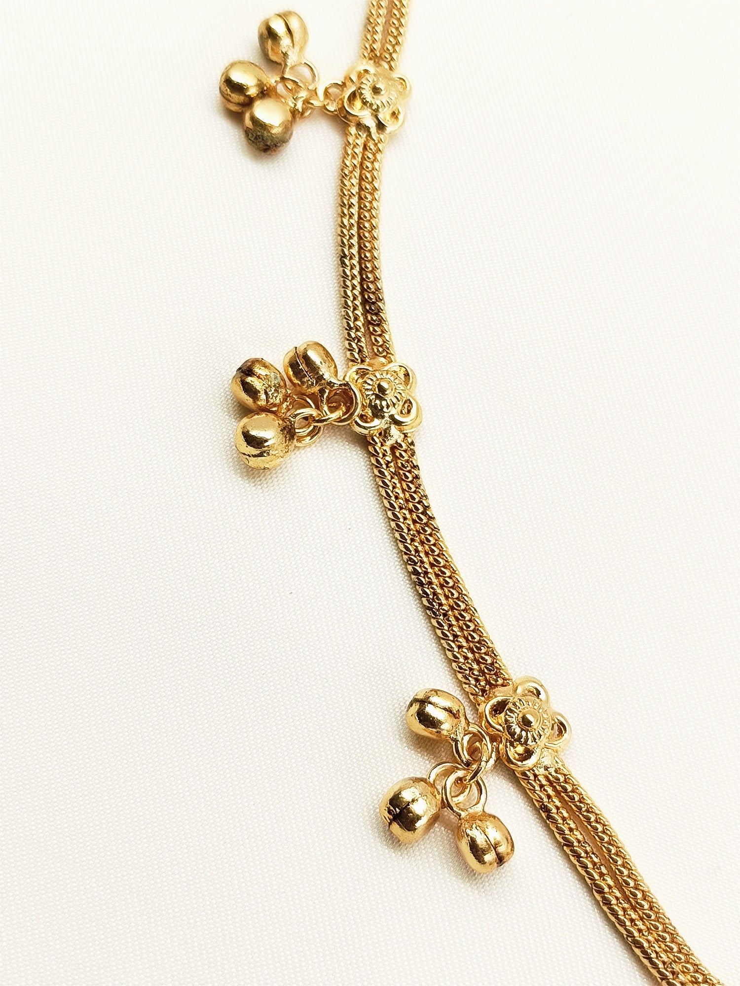 Jette Golden Antique Waist Belt/kamar Bandh