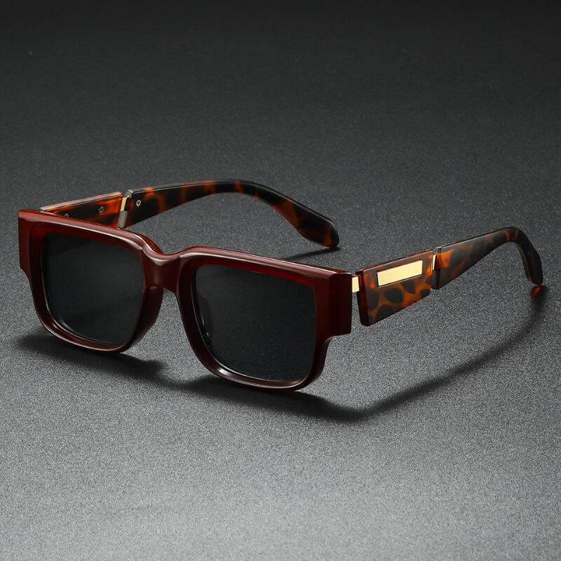 Valton Square Retro Shades - By Qivii
