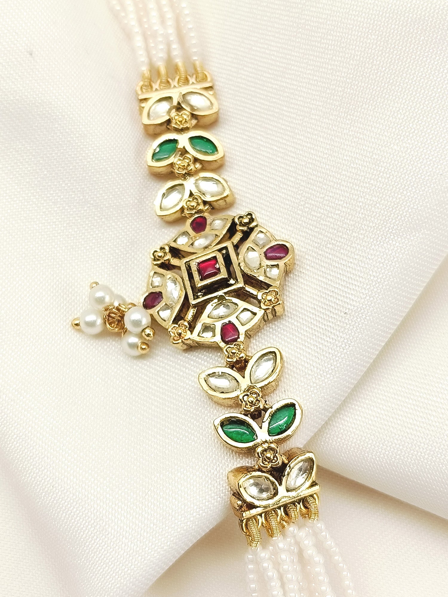 Shamika R&G Kundan Bracelet