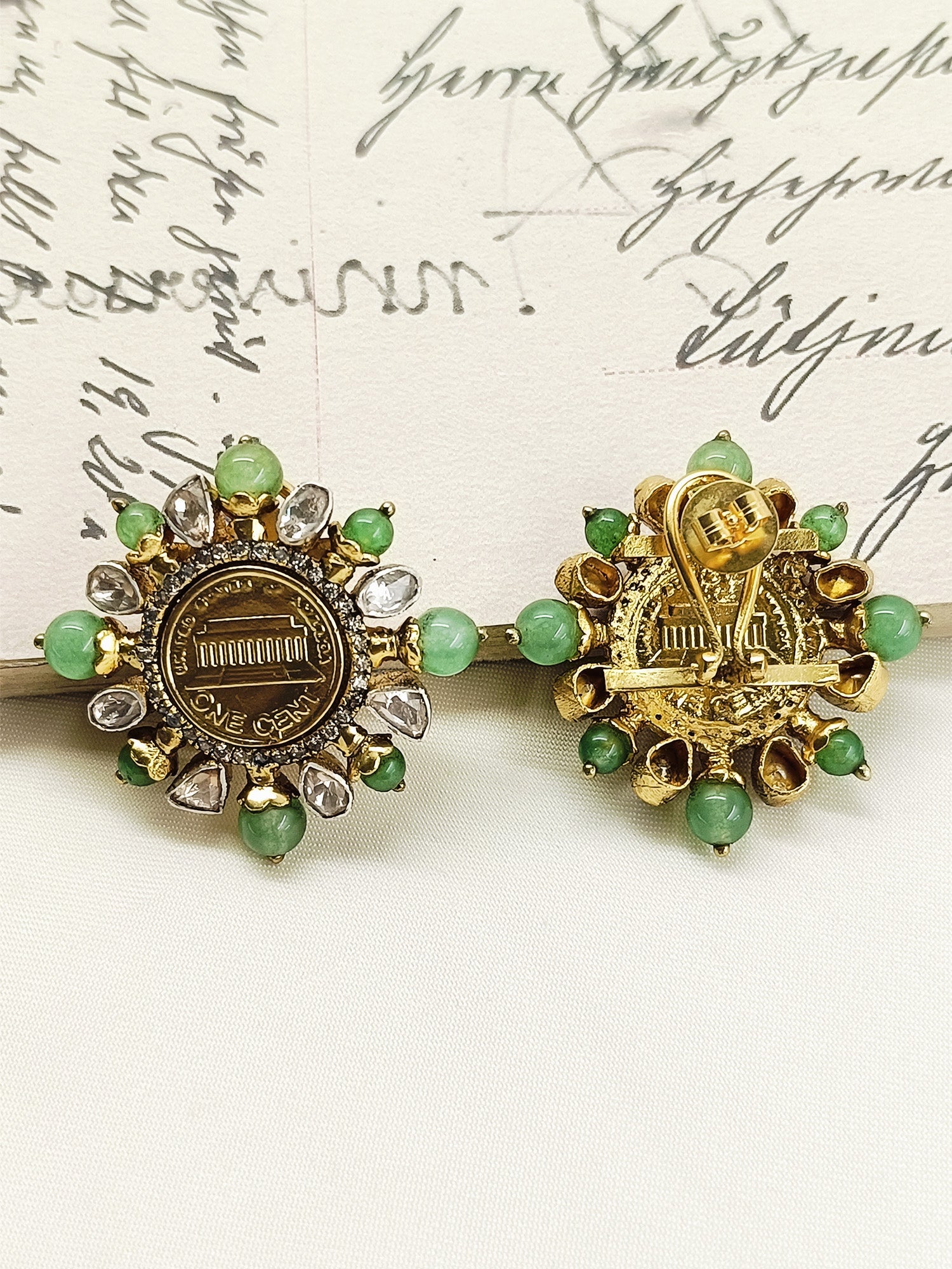 Damayanti 92.5 Silver Moissonite Tops