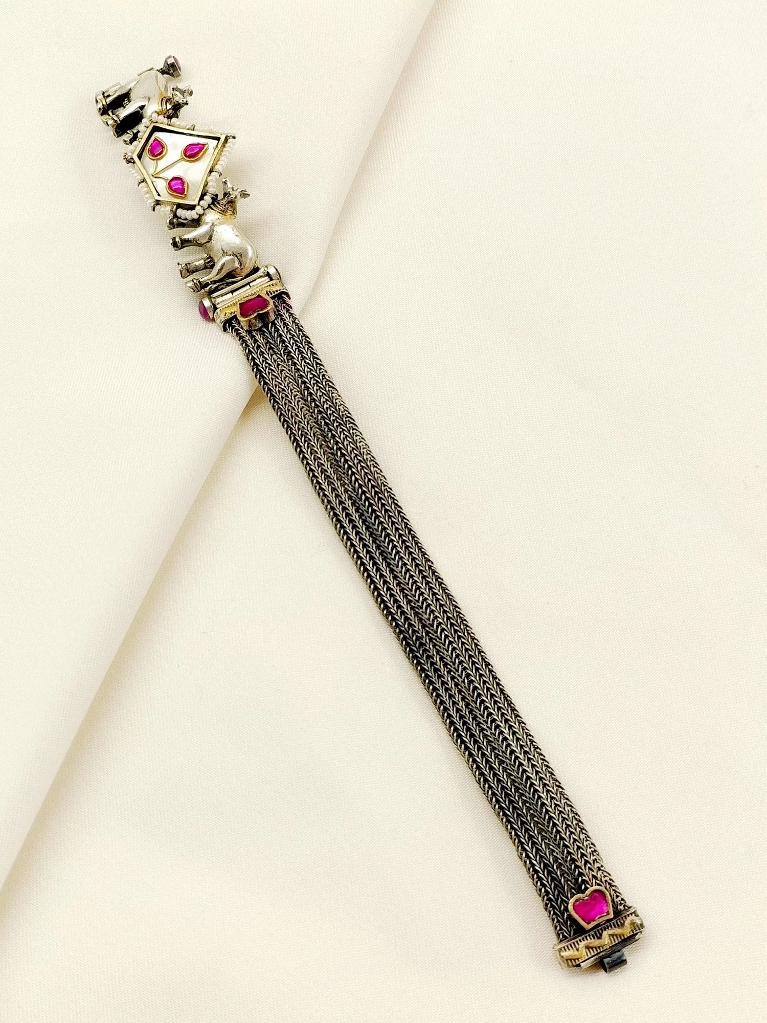 Priya Ruby Boutique Bracelet