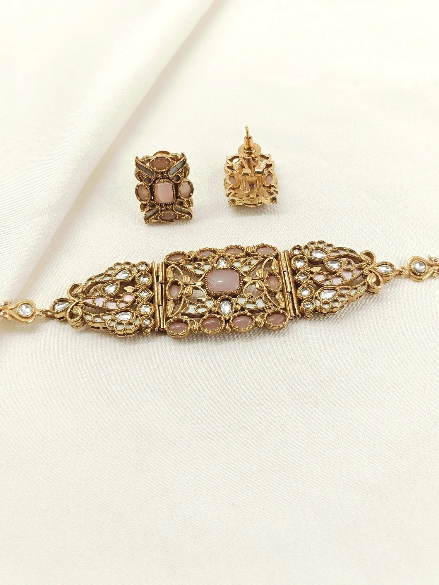 Sukanya Pink Boutique Choker Set