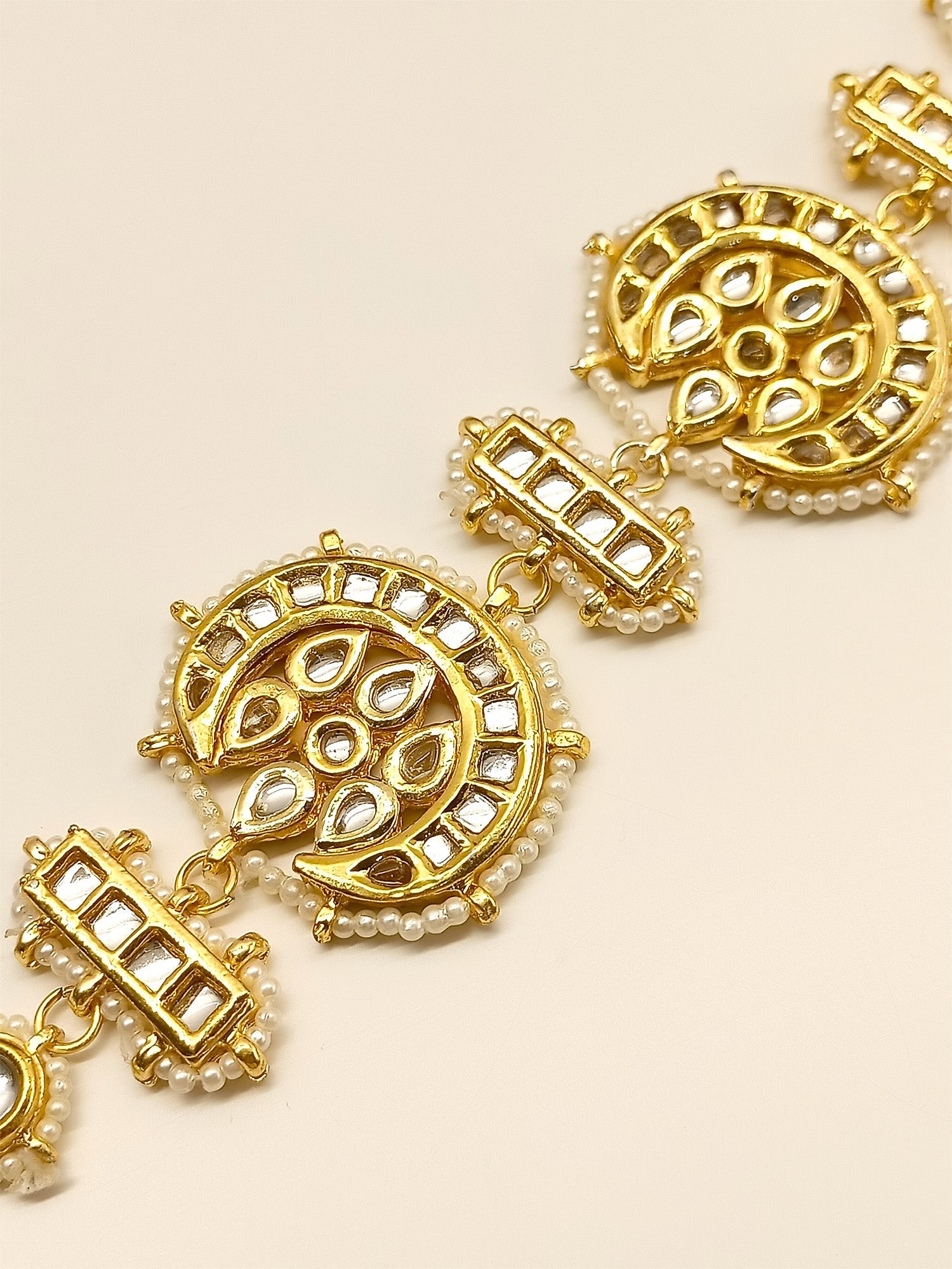 Dhani Broad Kundan Sheeshpatti