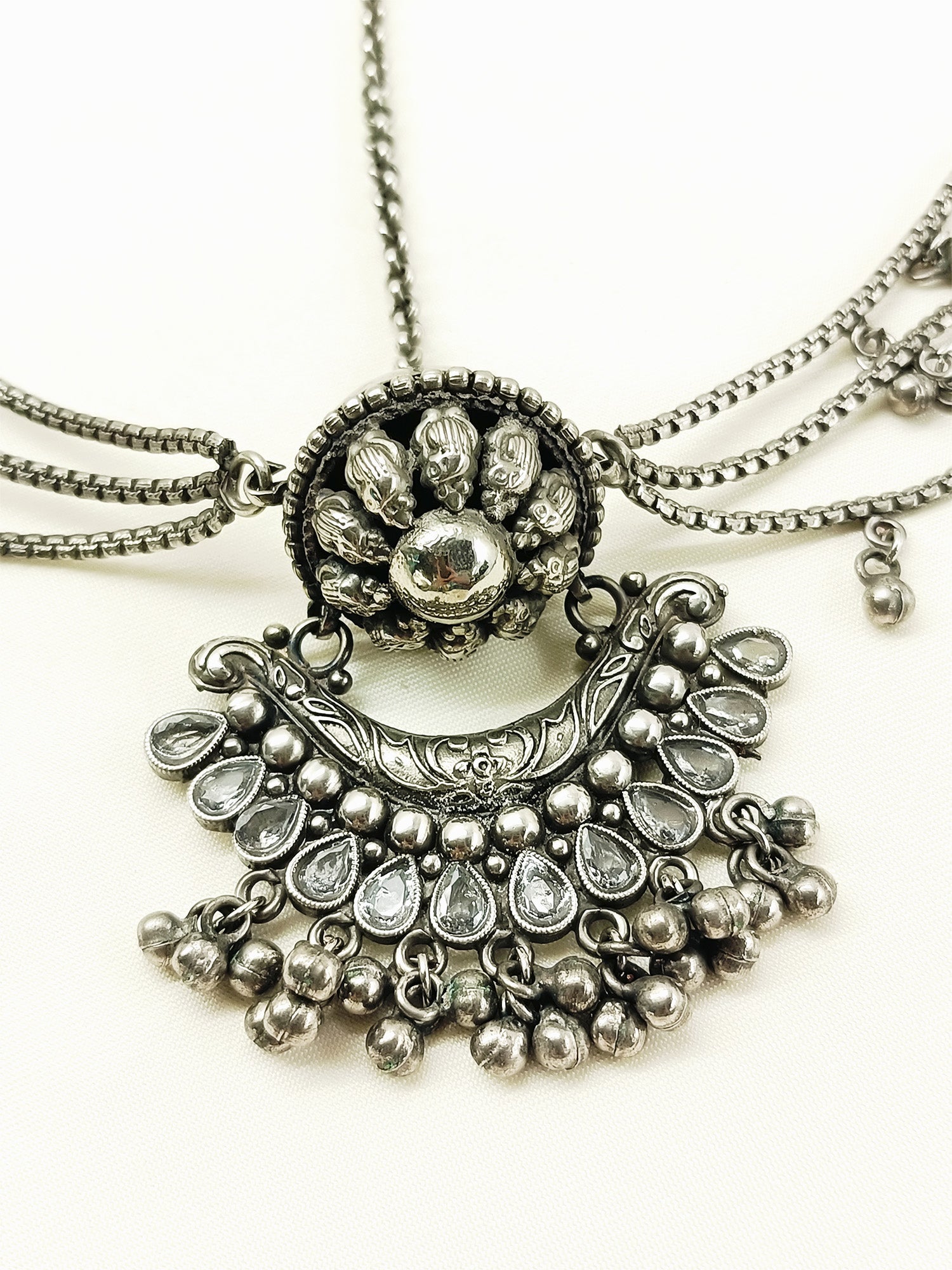 Parijat Plain Oxidized Mathapatti