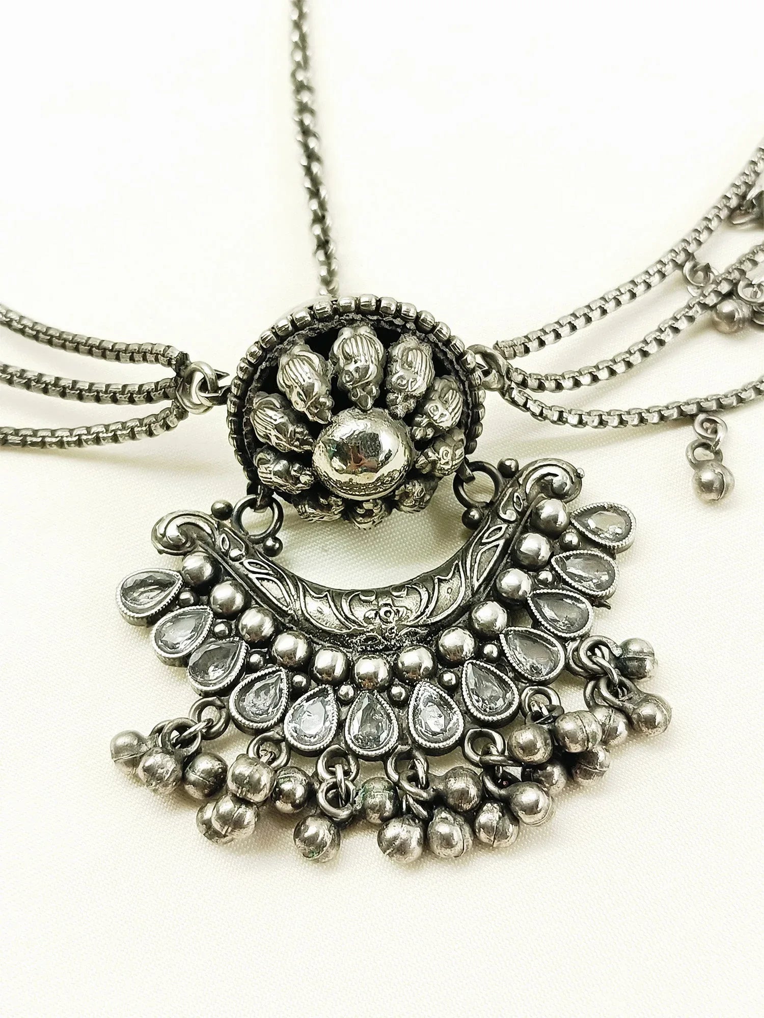 Parijat Plain Oxidized Mathapatti