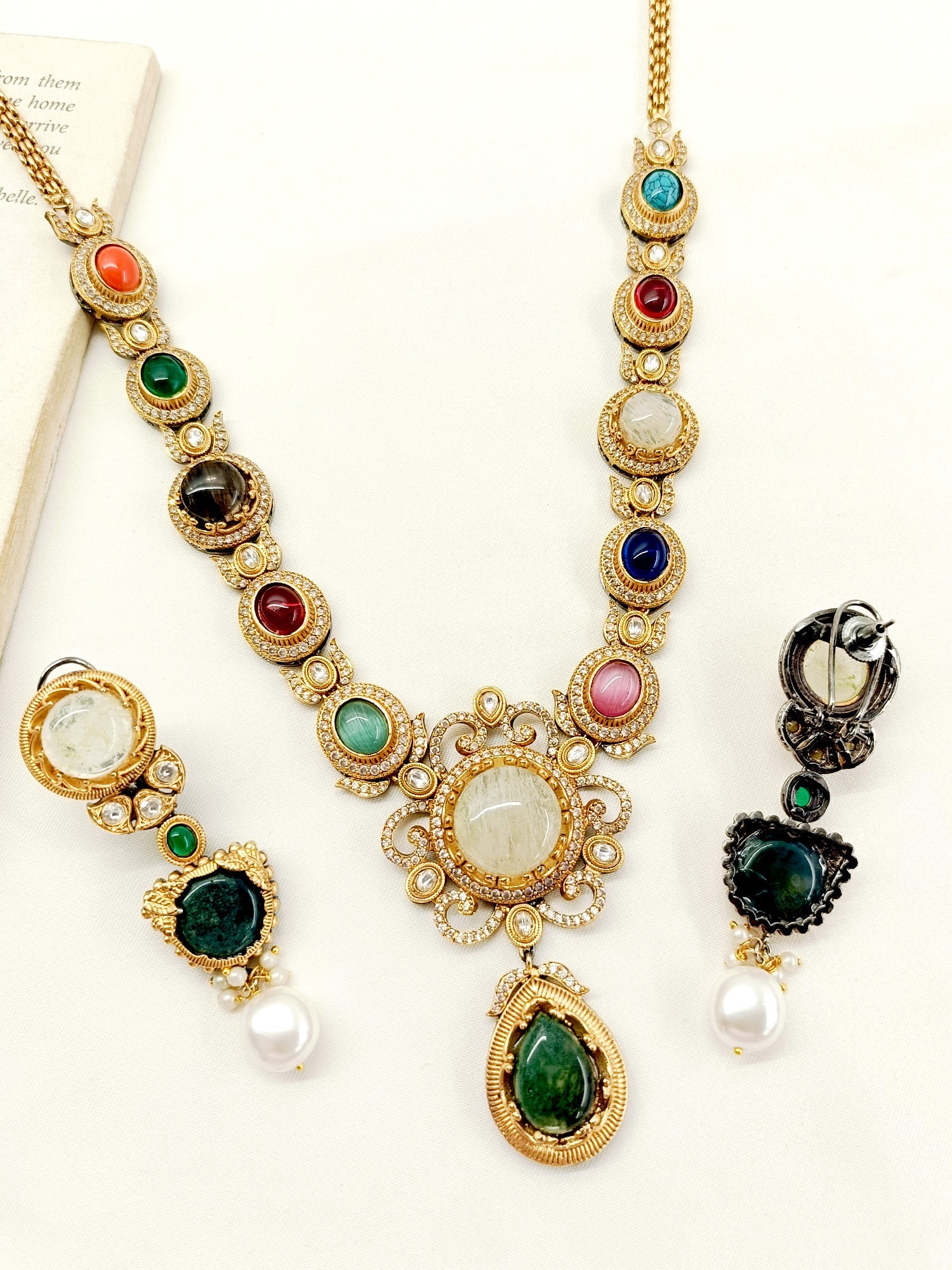 Tehreem Multi Colour Boutique Necklace Set