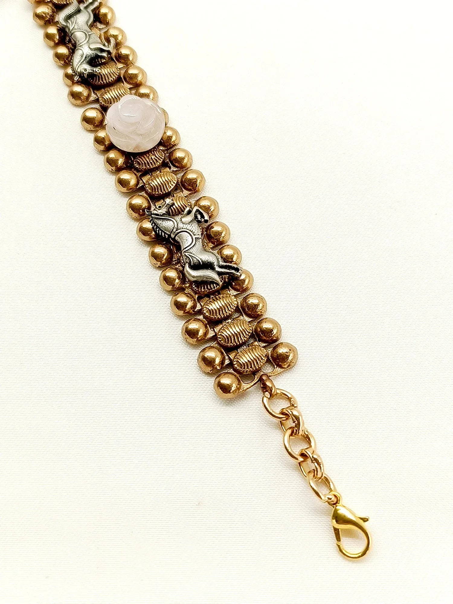 Cheryl Baby Pink Horse Boutique Bracelet