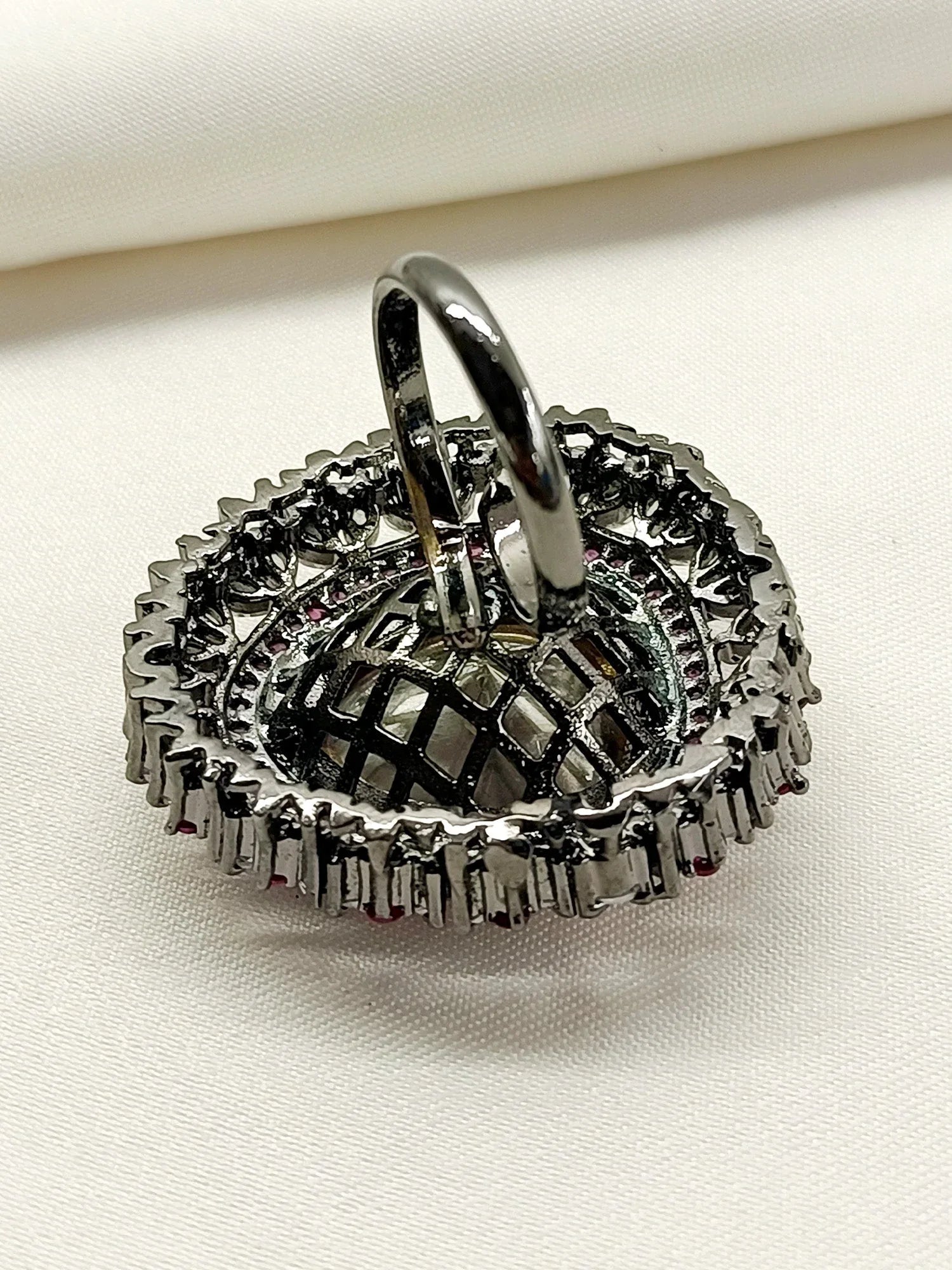 Paraman Ruby Victorian Finger Ring