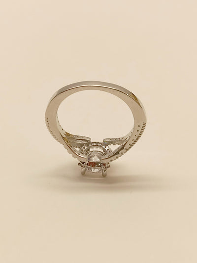 Wayaki American Diamond Finger Ring