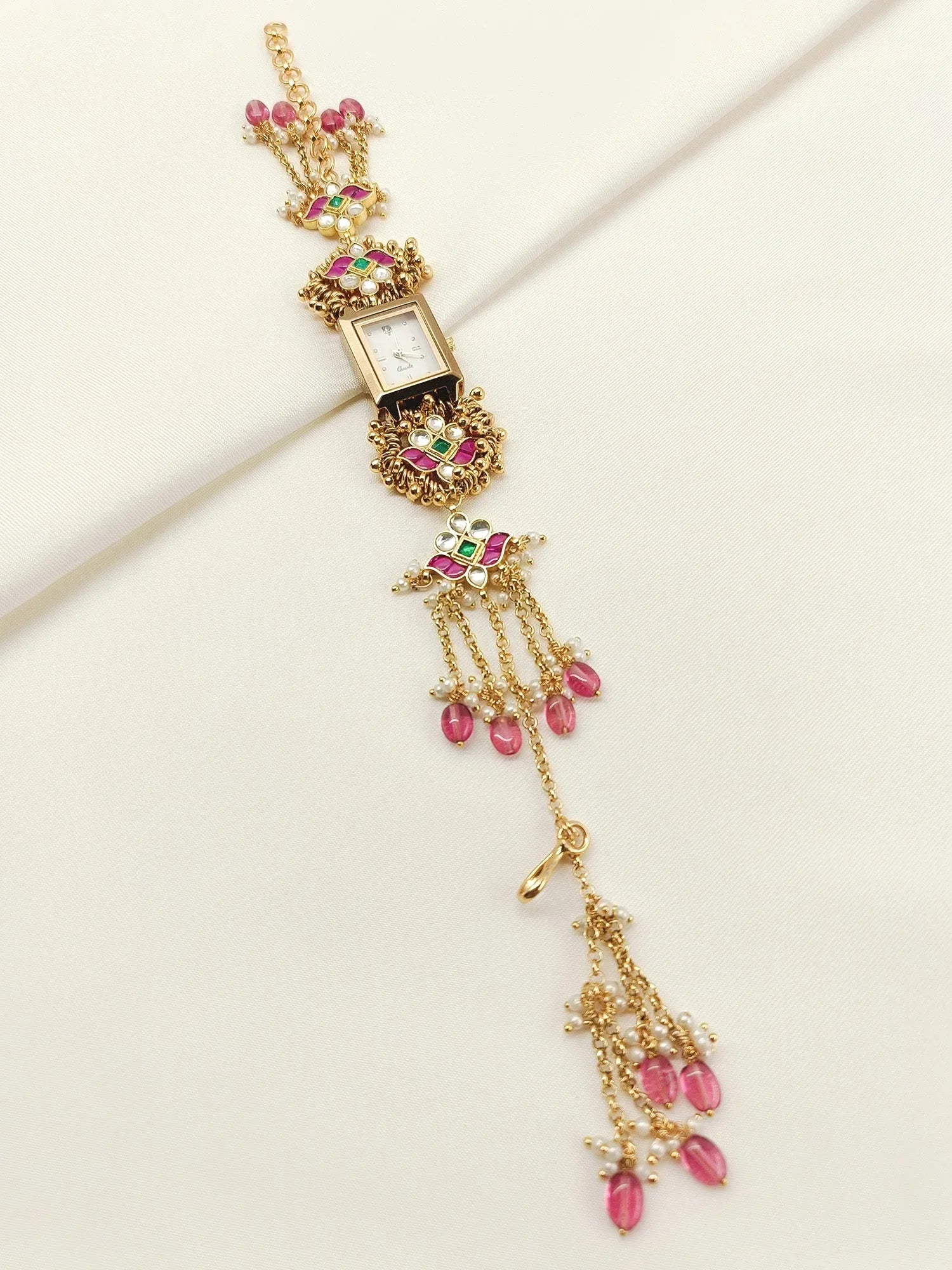 Kamila's Paachi Kundan Watch