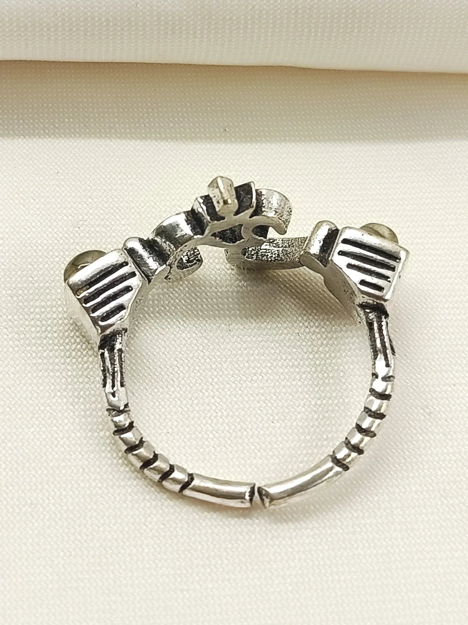 Aalamzeb Brown Western Finger Ring