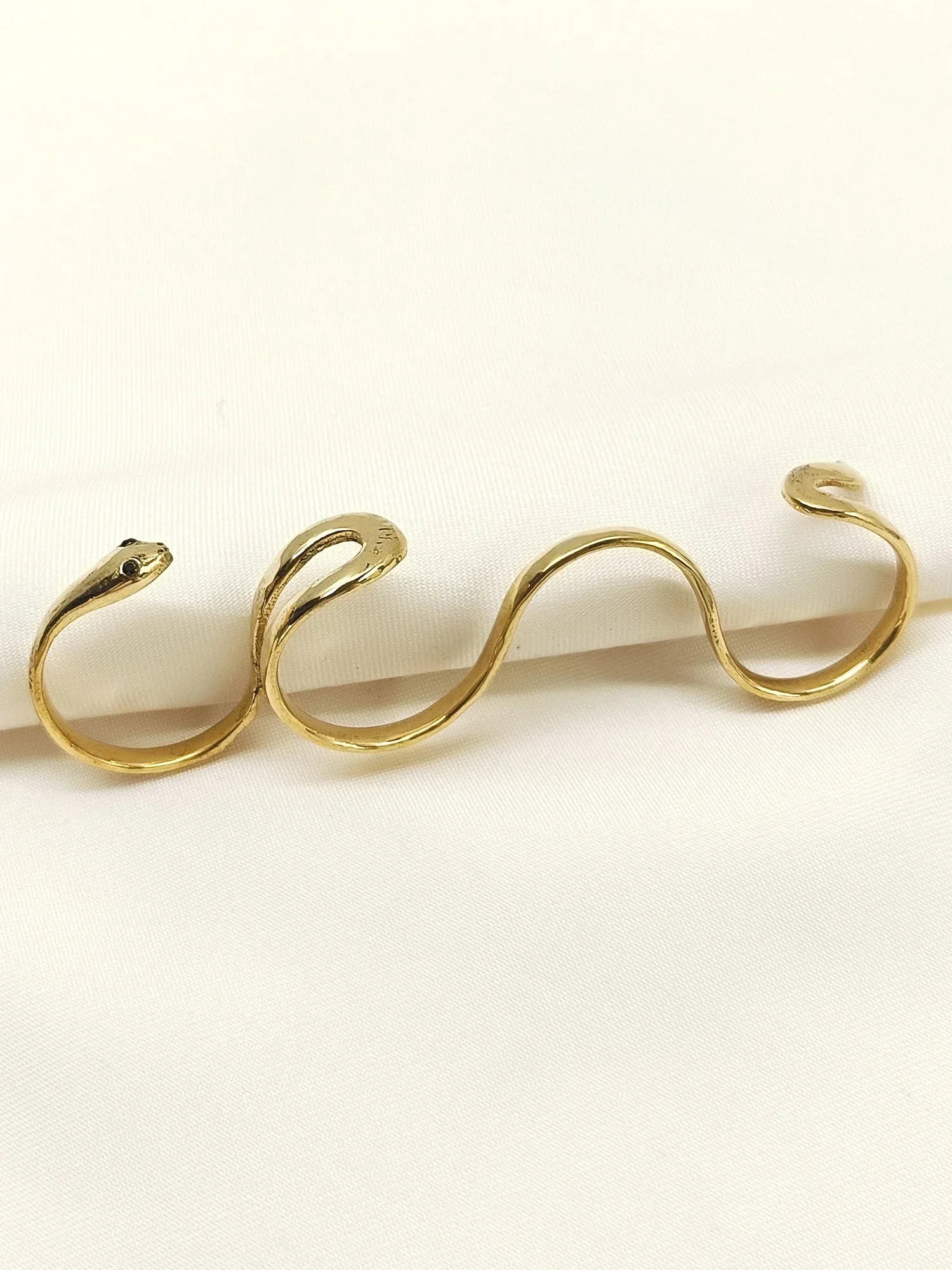 Angel Golden Western Finger Ring