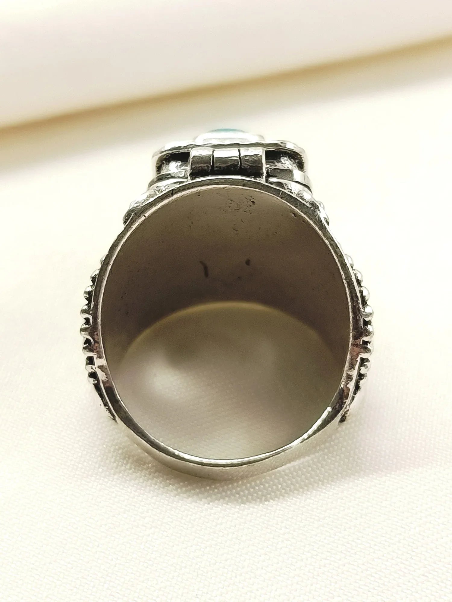 Palak Firozi Western Finger Ring