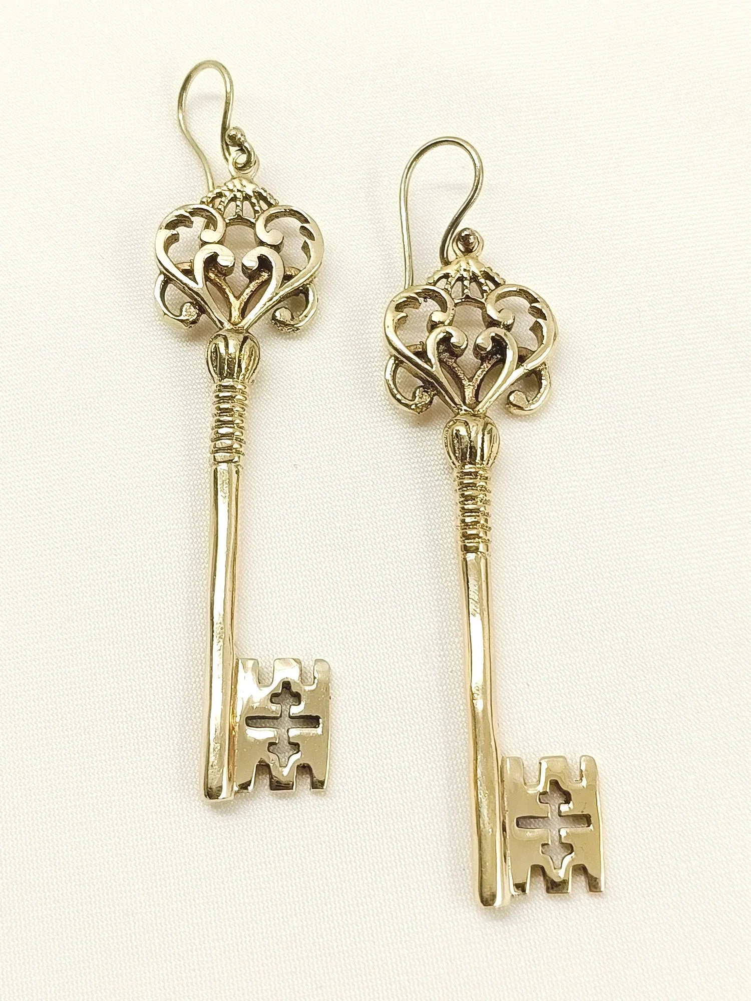 Suraiya Golden Western Earrings