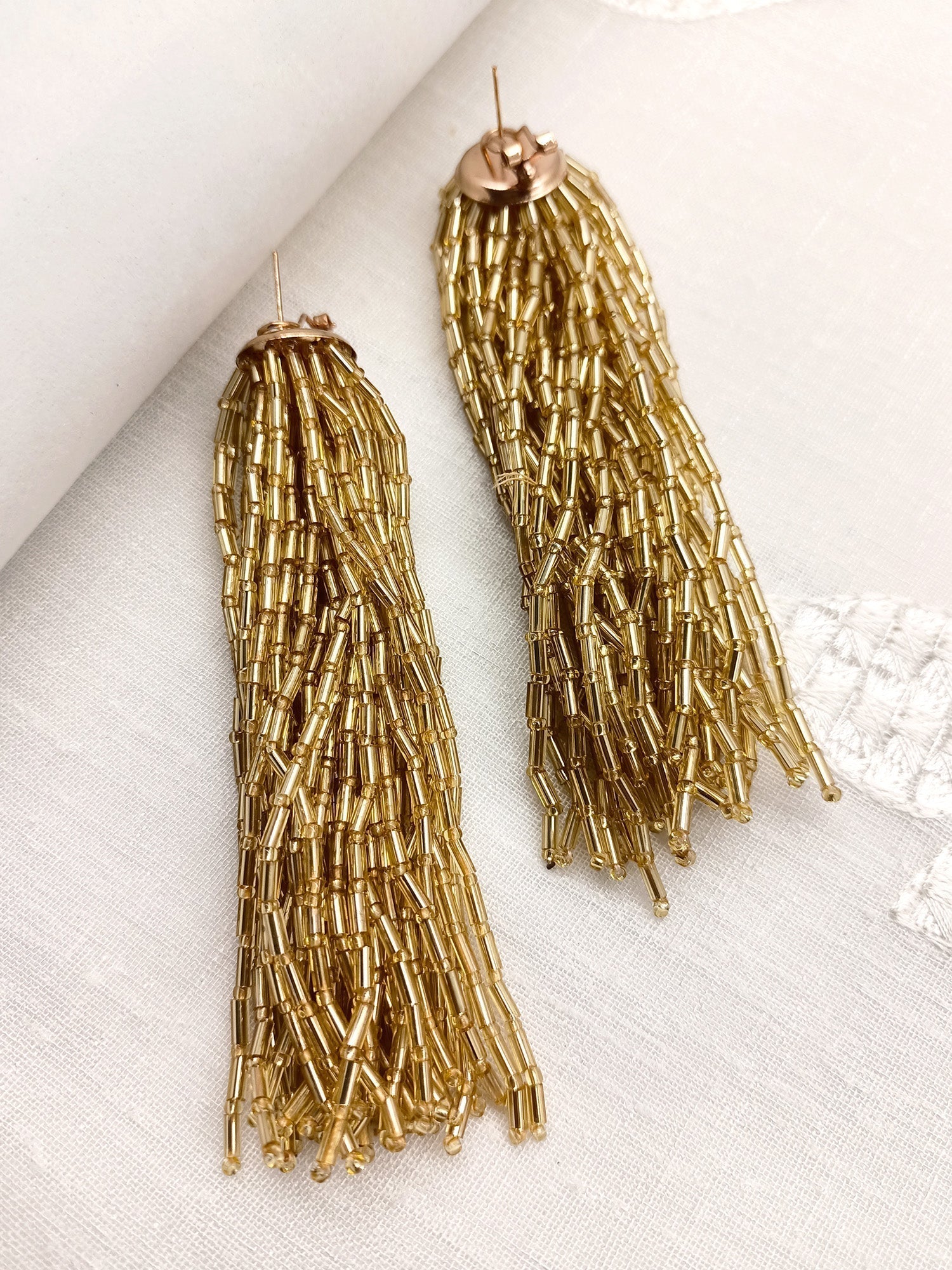 Abeela Golden Western Earrings - qivii