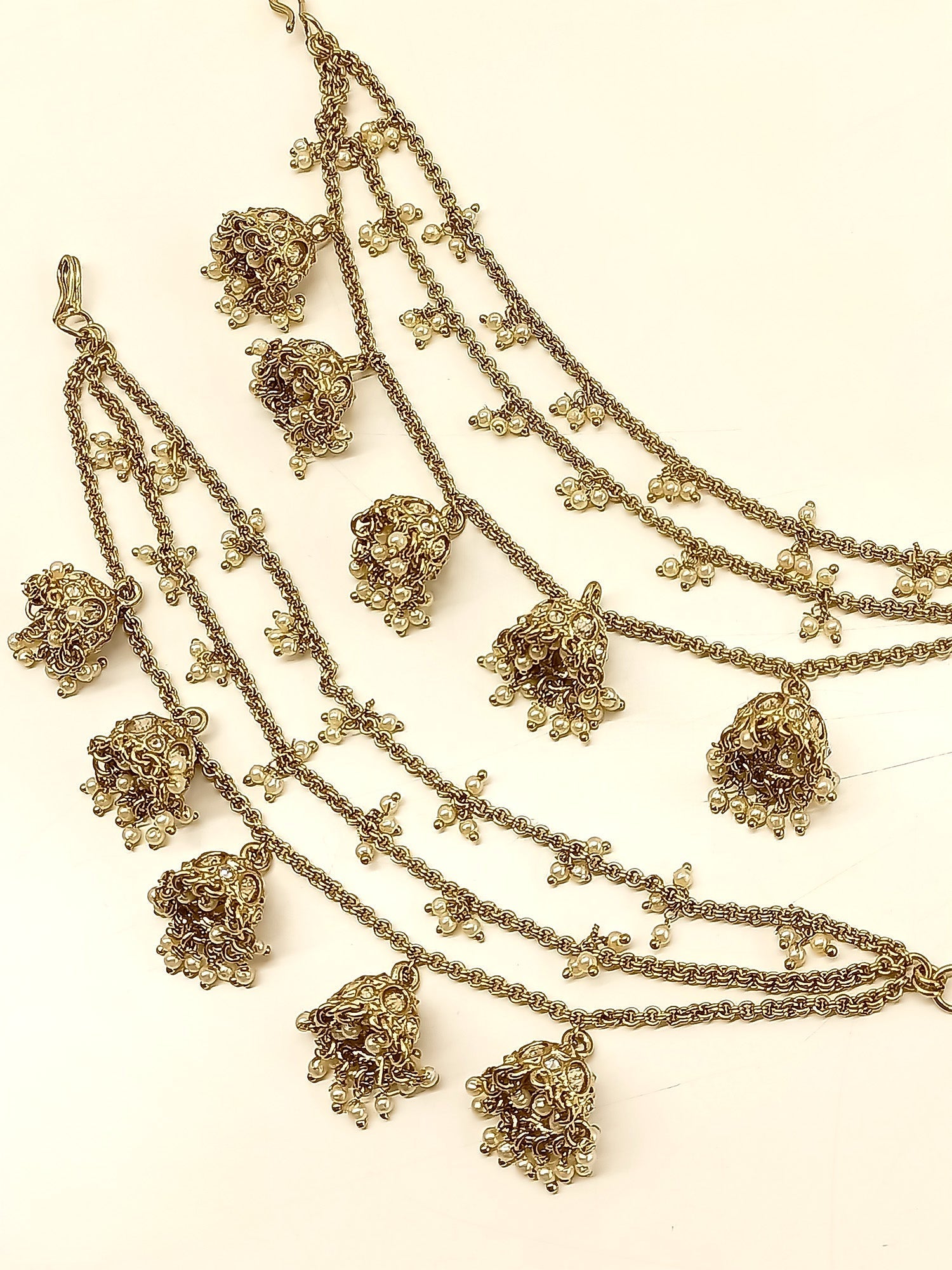 Sehrish Traditional Ear Chain - qivii