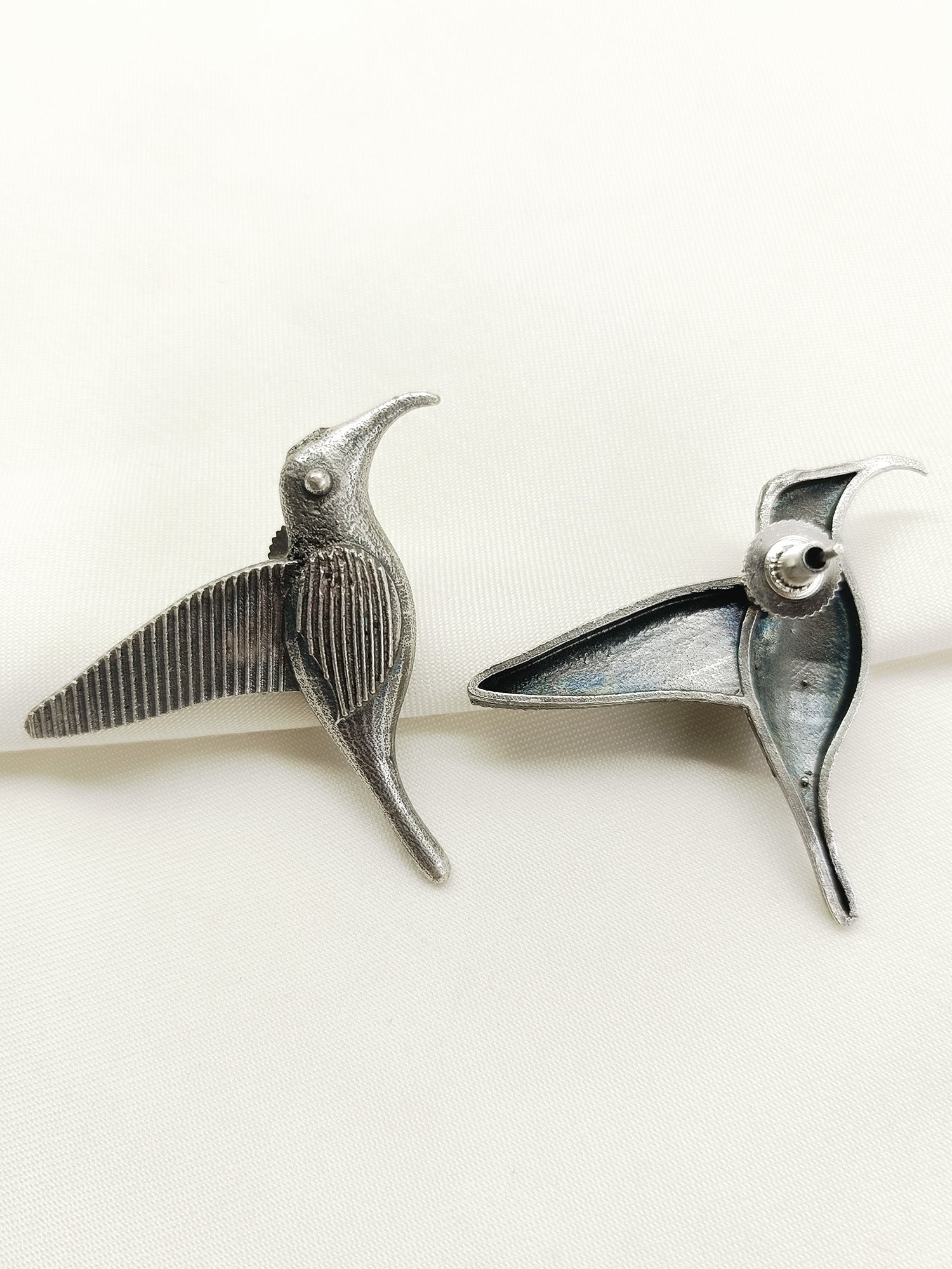 Zarifa Plain Oxidized Tops