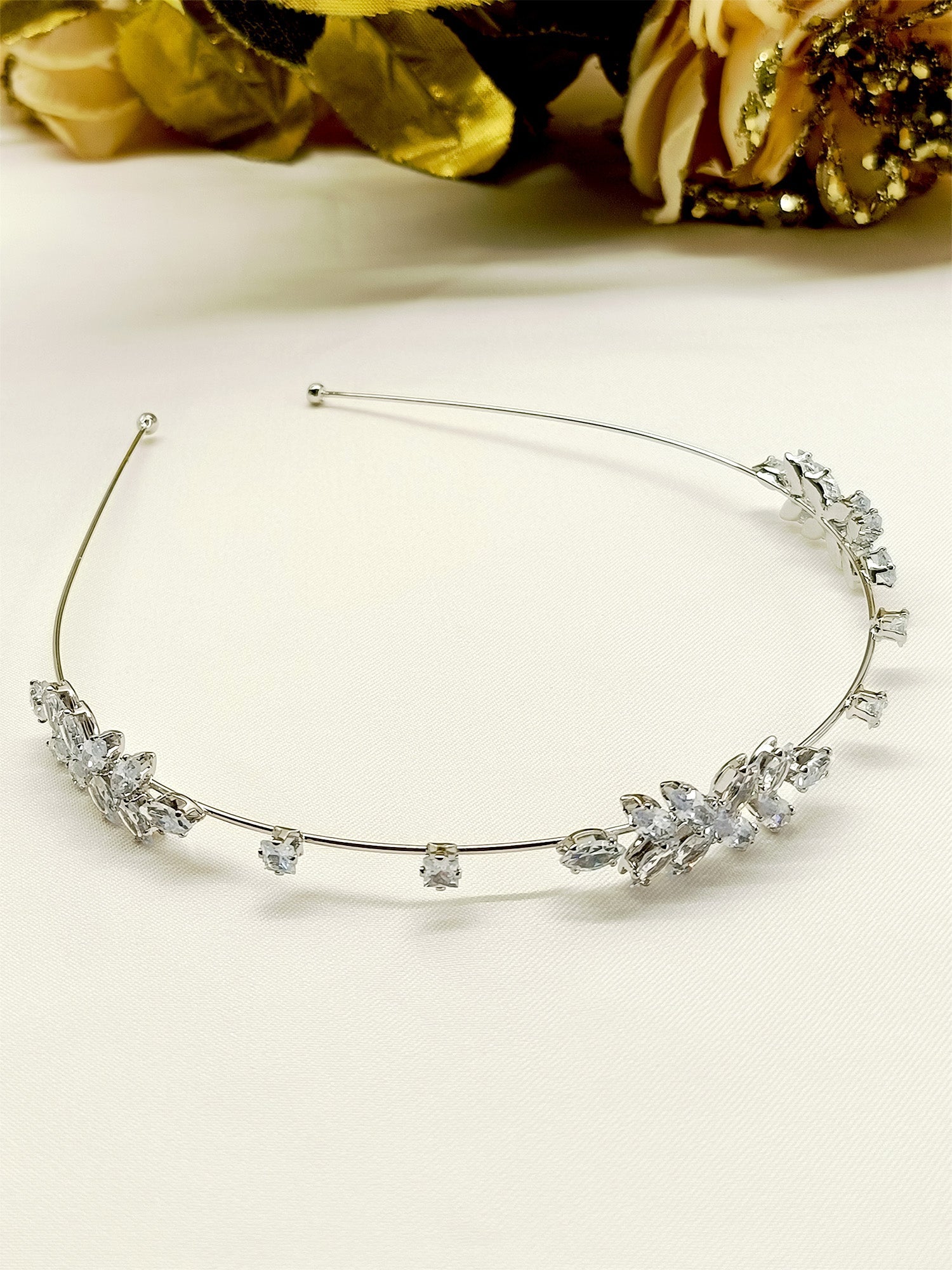 Olivia American Diamond Hair Band - qivii