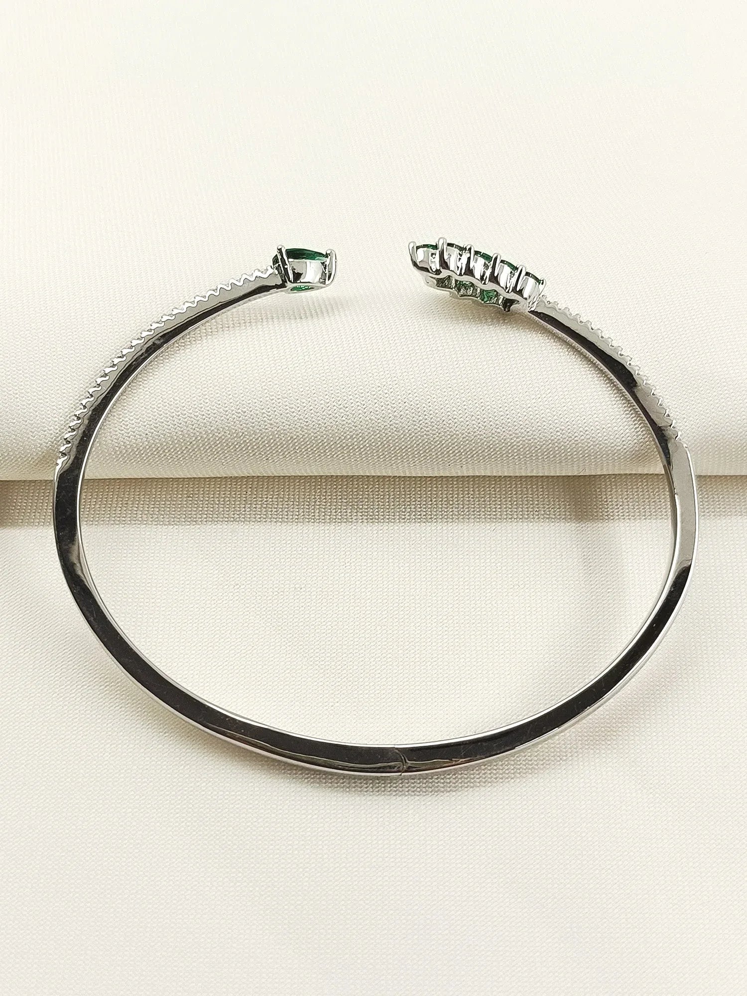 Narayani Purple American Diamond Bracelet
