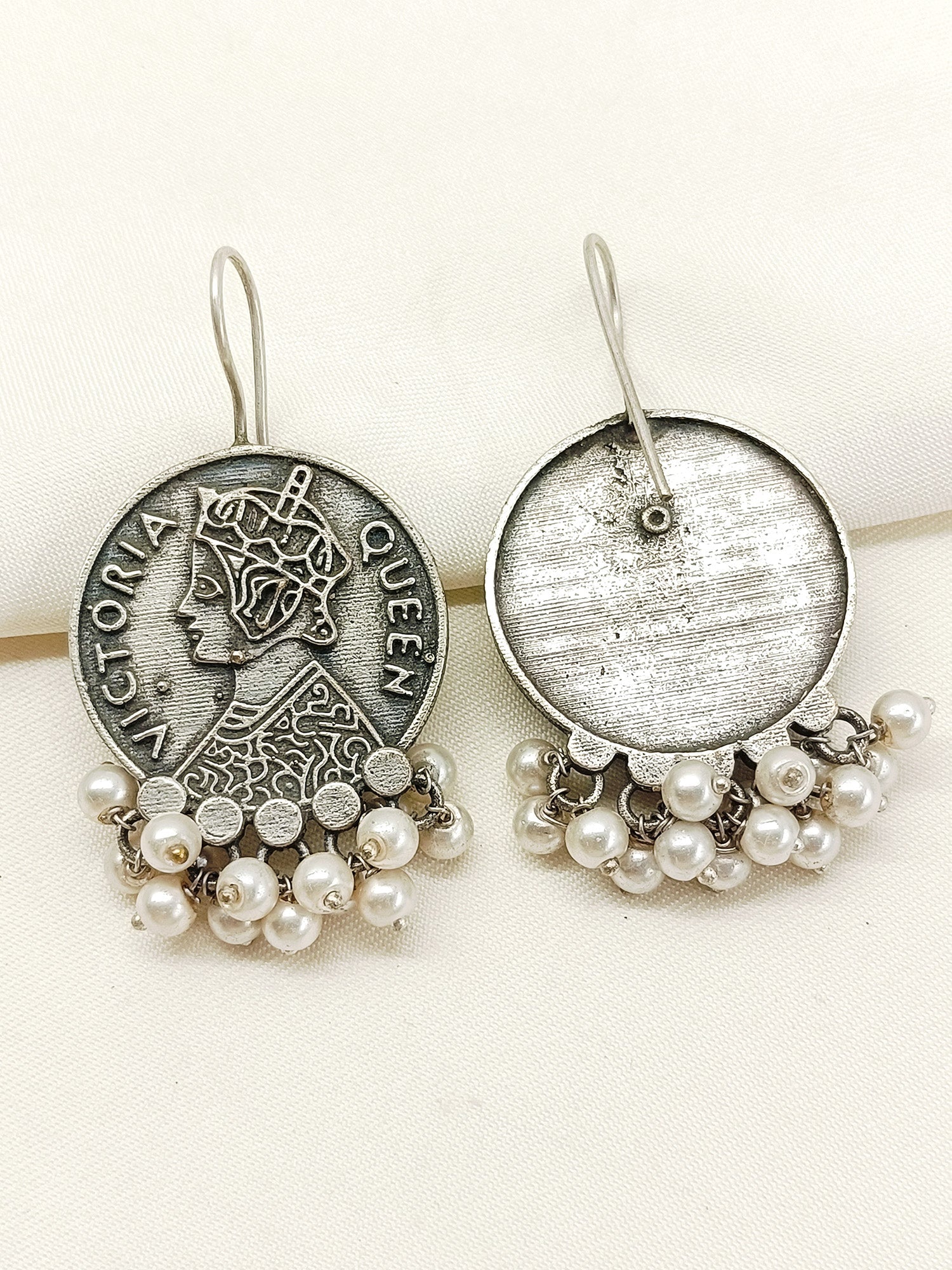 Sheetal Plain Oxidized Earring