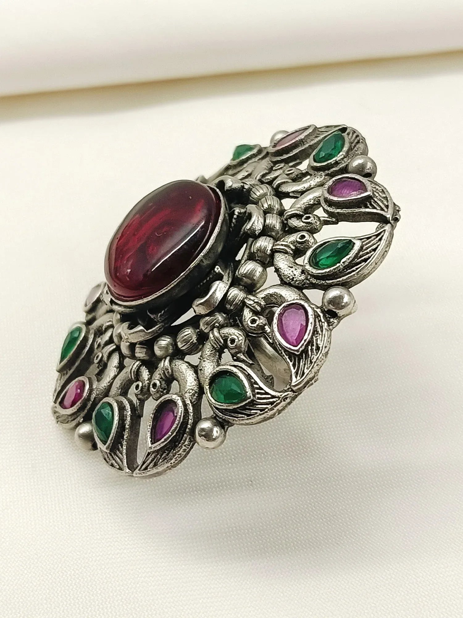 Dax R&G Oxidized Finger Ring