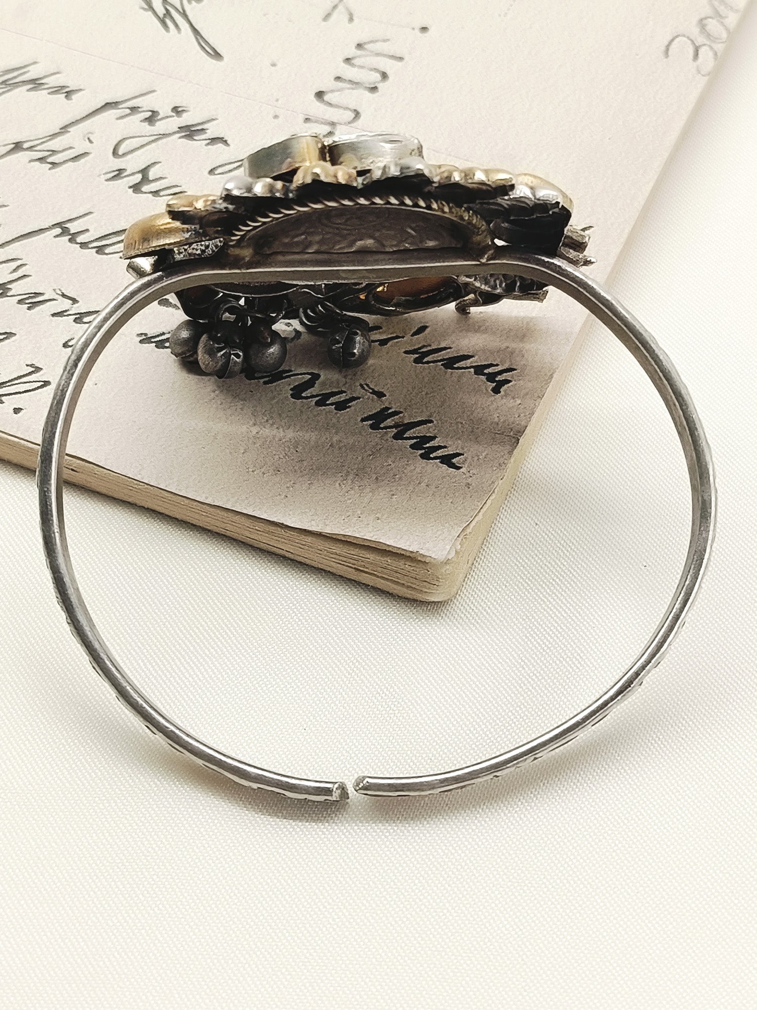 Prarthana Multi Colour Oxidized Bracelet