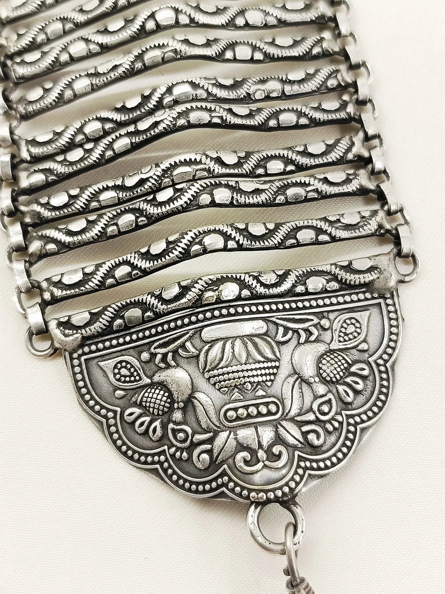 Vilasini Plain Oxidized Bracelet