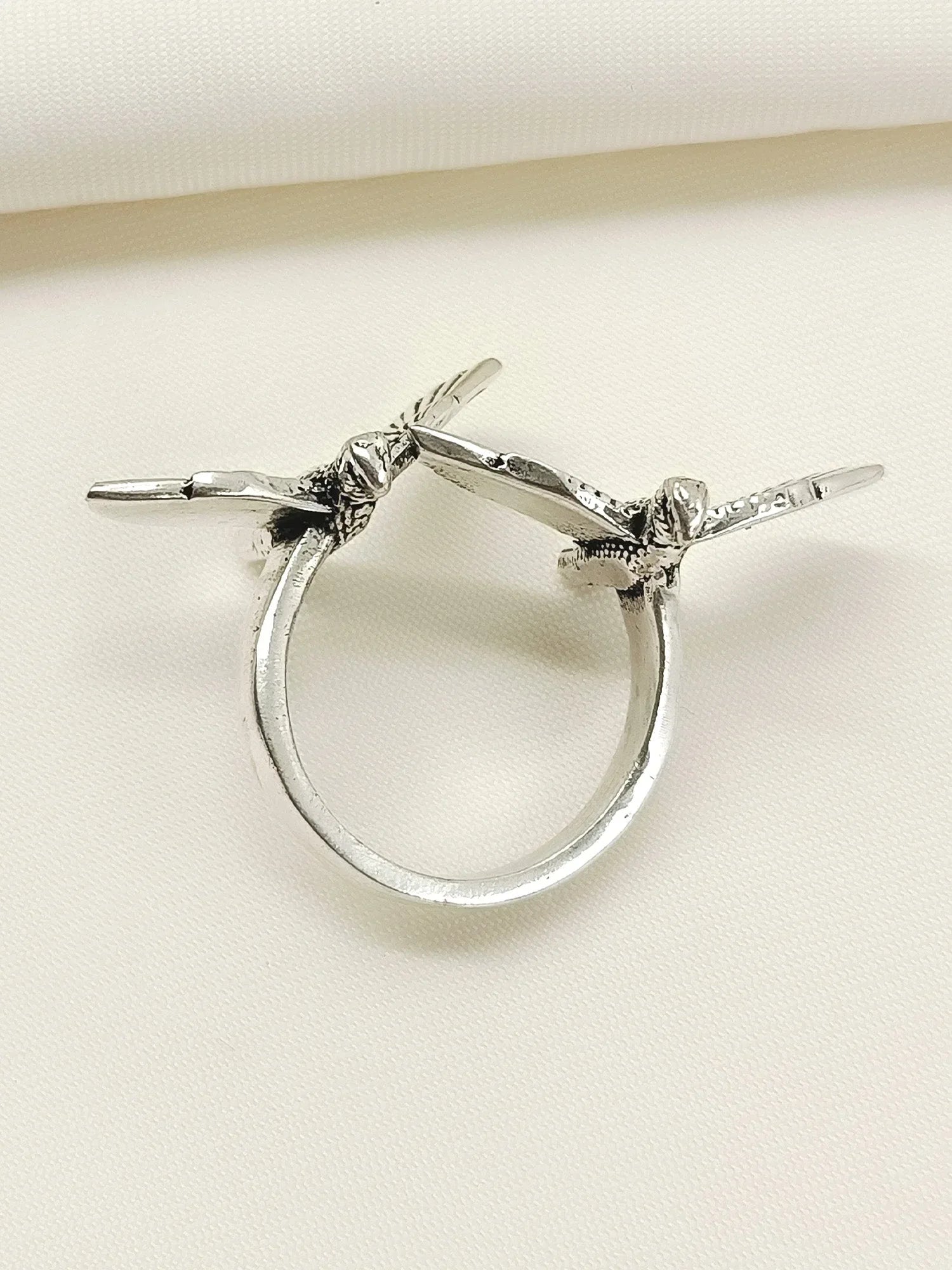 Edna Silver Western Finger Ring
