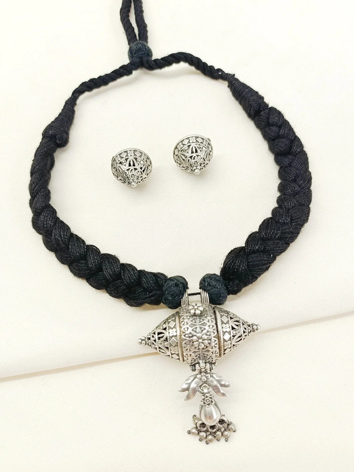 Iyla Black Men's Necklace Set