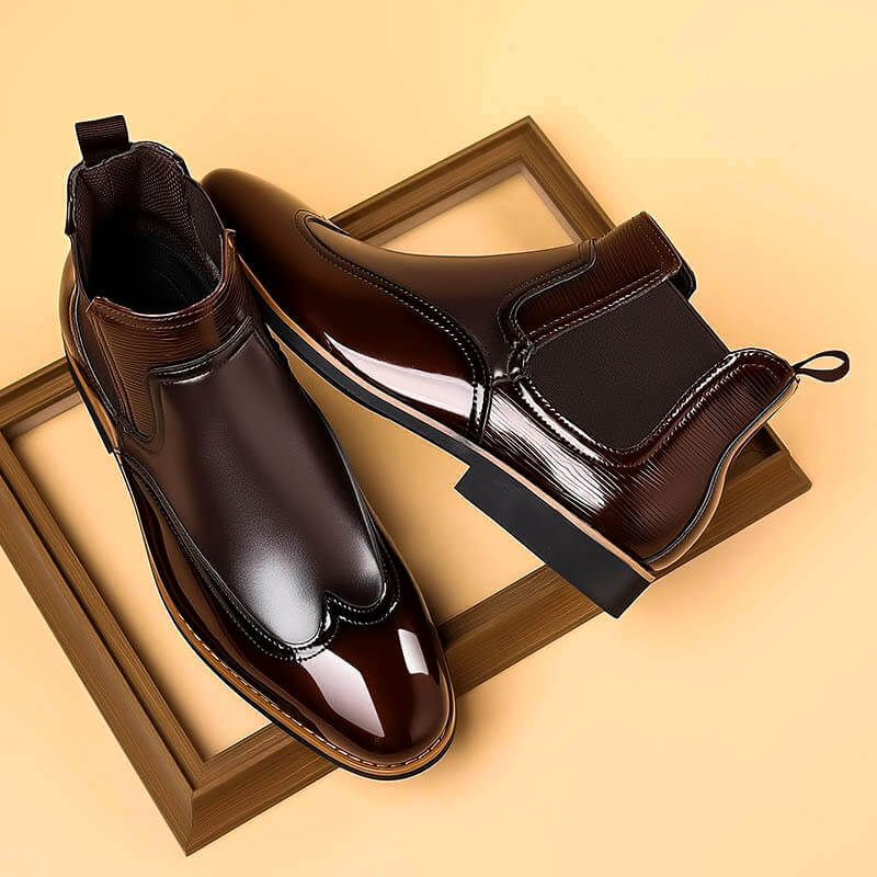 Maxwell Legacy Leather Boots - By Qivii