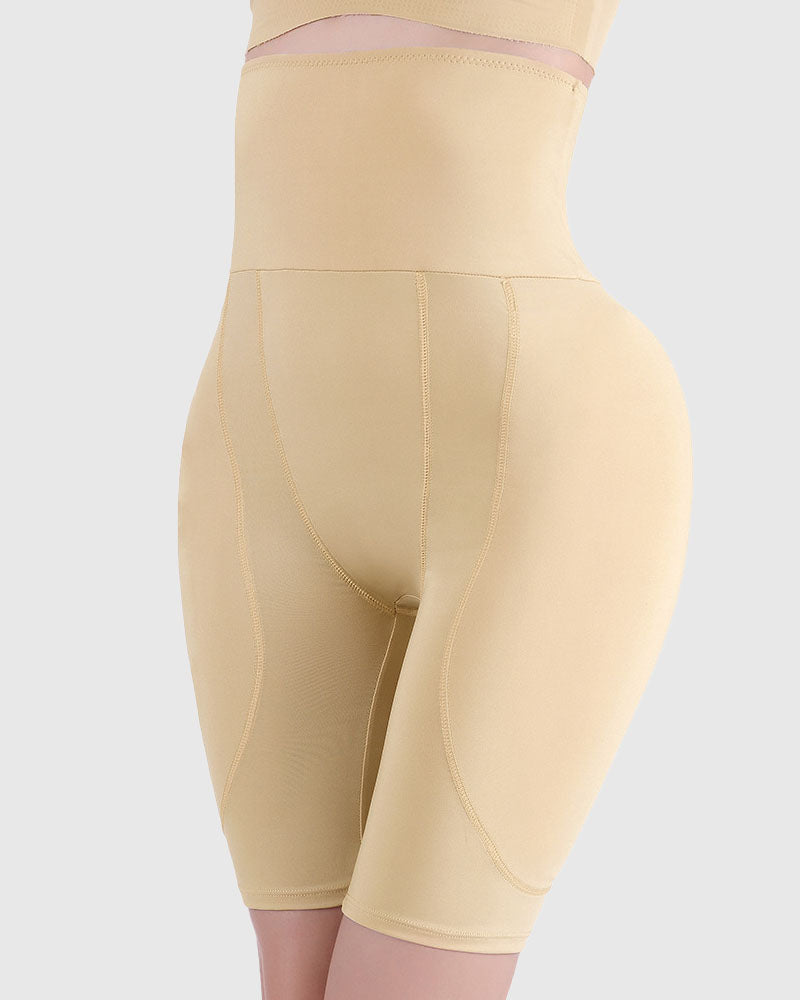 Women's High Waist Tummy-lifting Hip-lifting Shaping Shorts - By Qivii