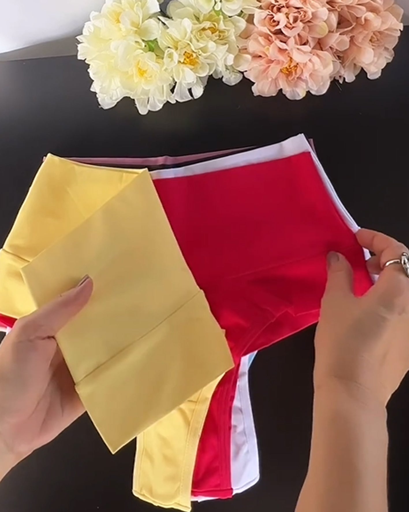 Candy Multicolor Mid-waisted Shaped Panties Underwear Breifs - By Qivii