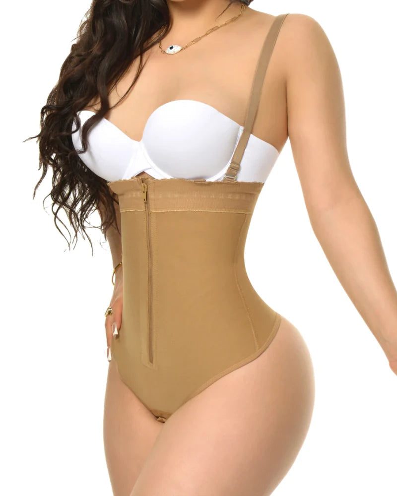 Shapshe® Tummy Control High Waist Butt Lifter Thong Bodysuit Shapewear