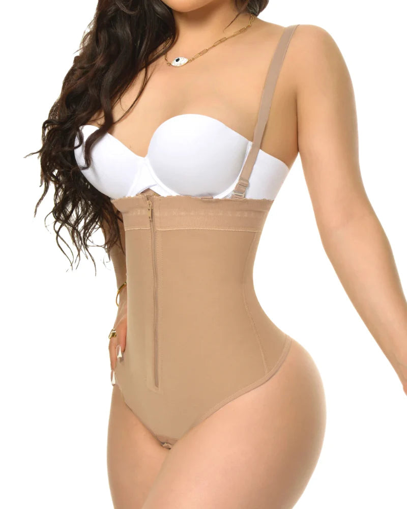 Shapshe® Tummy Control High Waist Butt Lifter Thong Bodysuit Shapewear