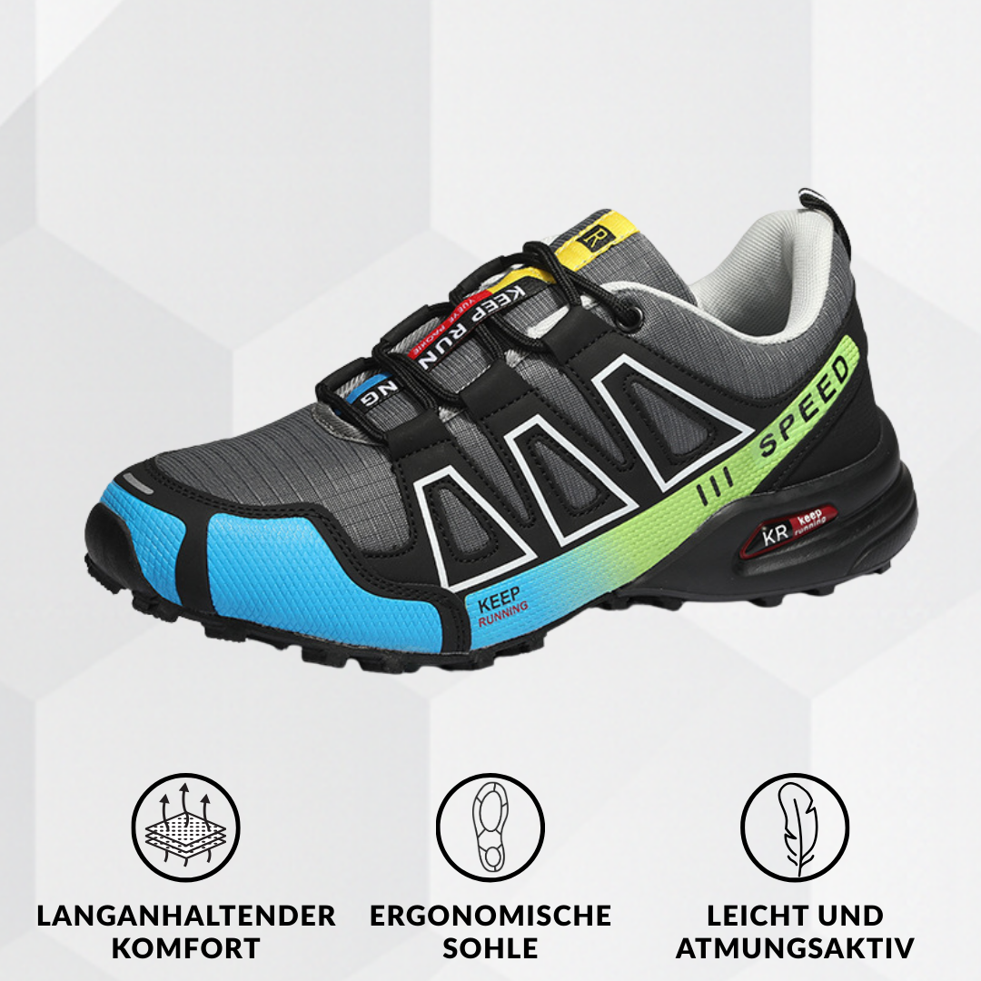 Loomtrail - Ergonomischer schmerzlindernder Wanderschuh - By Qivii