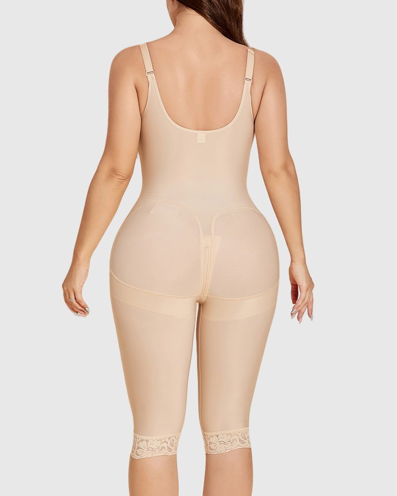 Shapshe® Women High Compression Slimming Belly Control Shapewear Butt Lifter Body Shaper - By Qivii