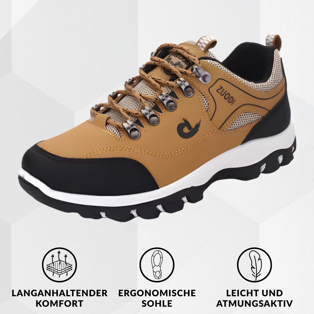 Mountainstep - Ergonomischer schmerzlindernder Wanderschuh - By Qivii