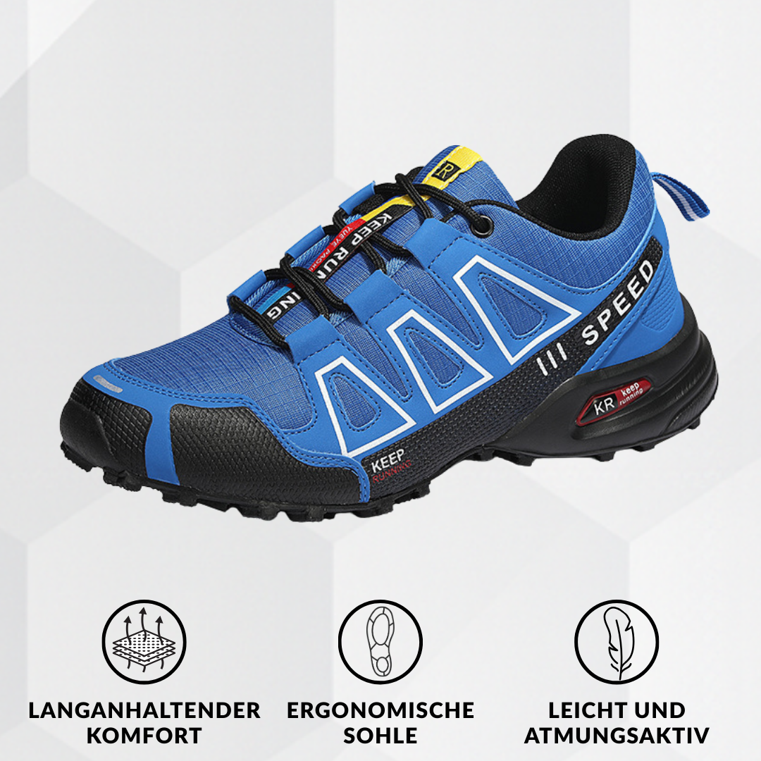 Loomtrail - Ergonomischer schmerzlindernder Wanderschuh - By Qivii