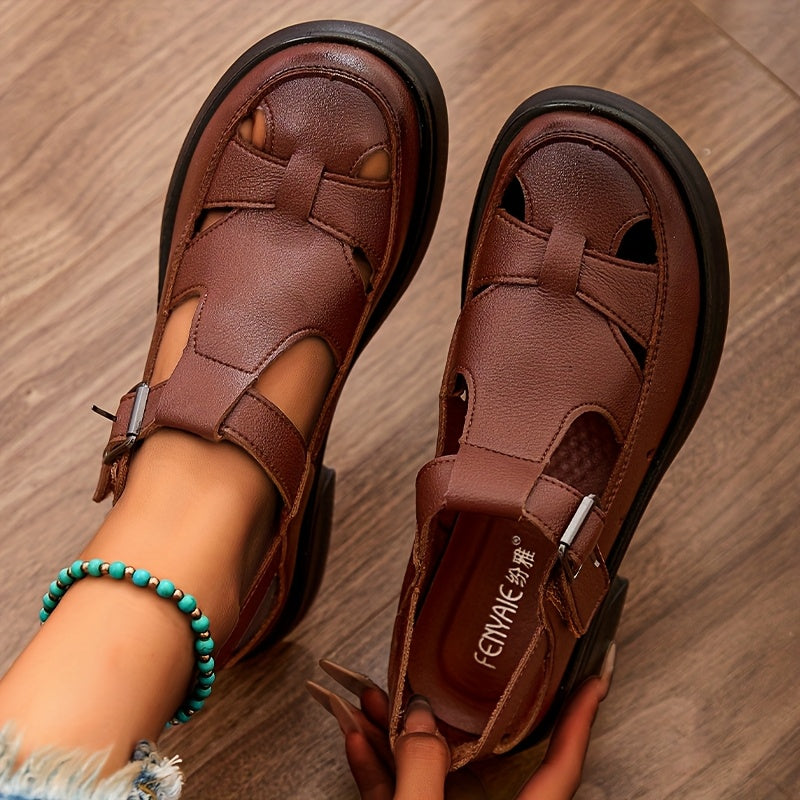 Laura – Bequeme Sommer-Sandalen mit elegantem Komfort - By Qivii