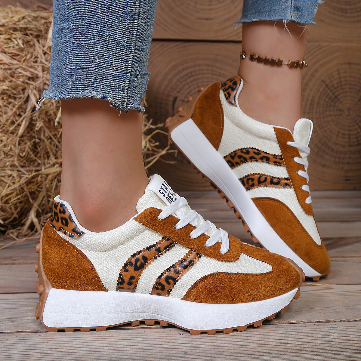 Women's Athena Curve Chunky Retro Runner Sneakers – Extended-Size Vintage Dad Walking Shoes with Sculpted Waist (US 5–11.5)