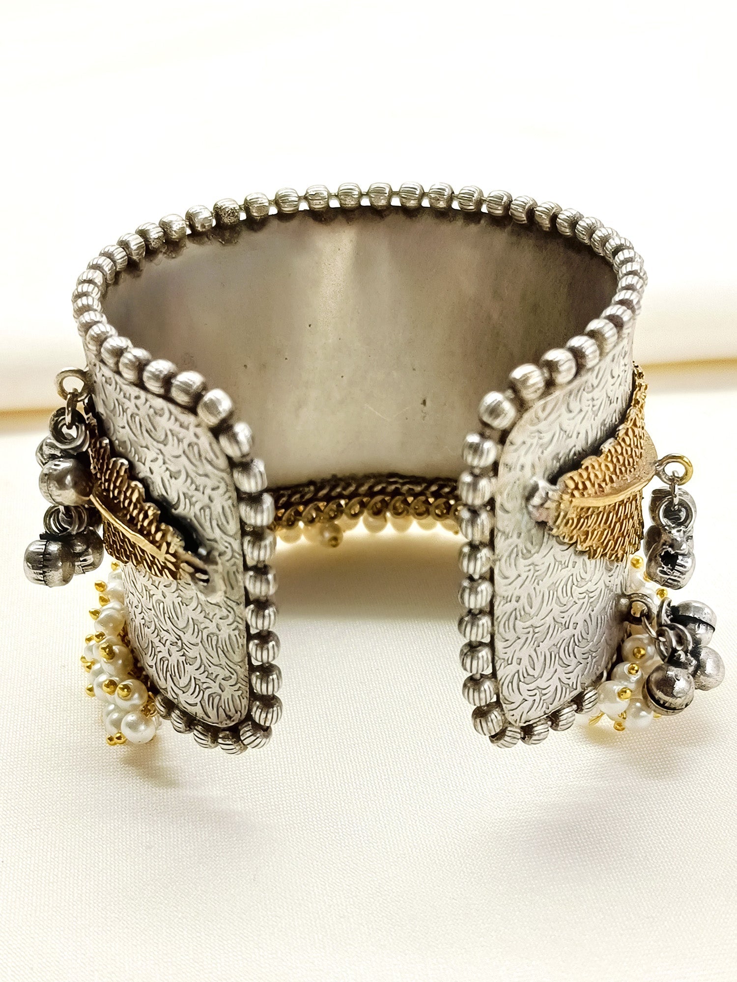 Firdousi Black Oxidized Bracelet