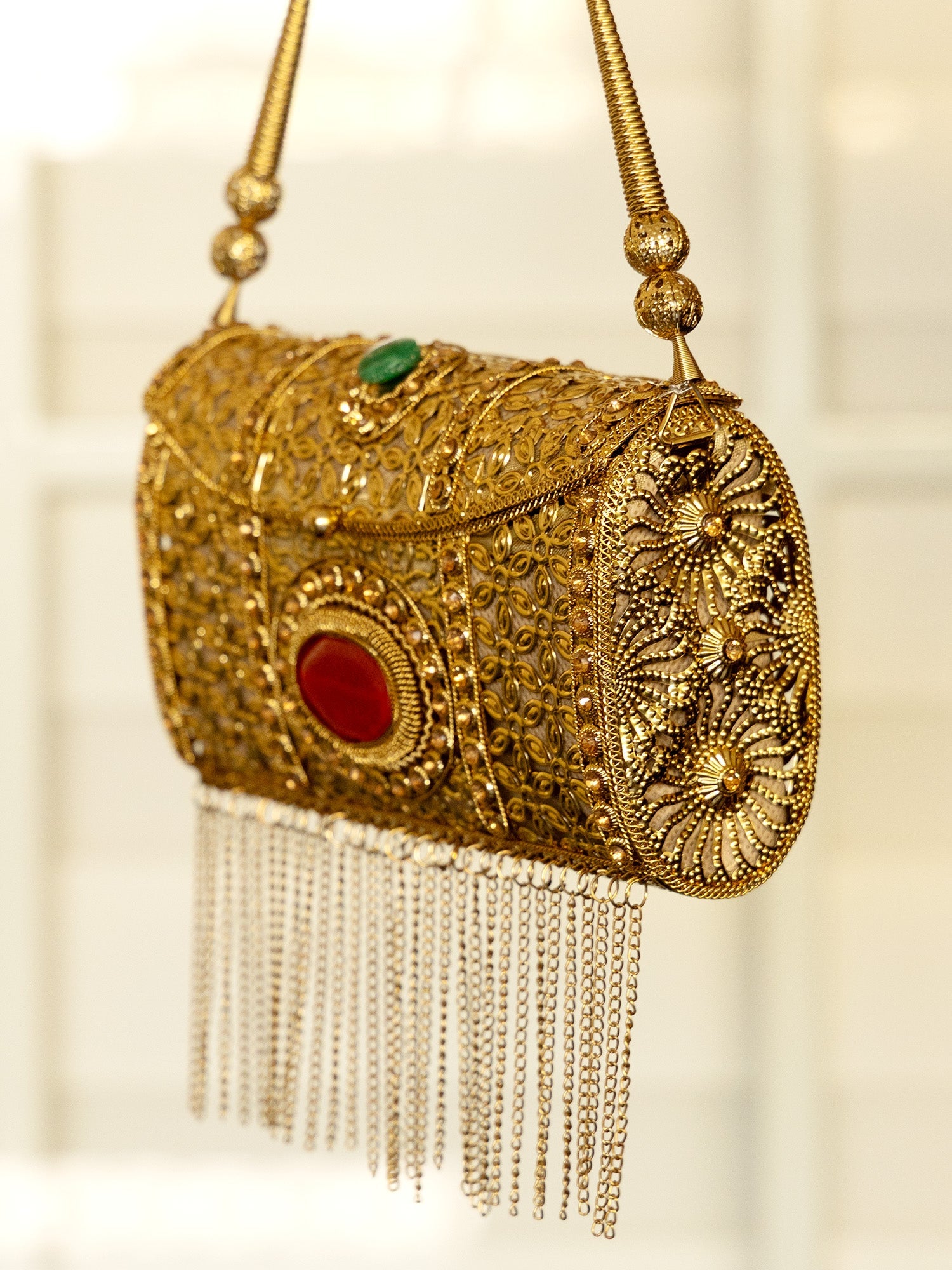 Isla Golden Evening Clutch