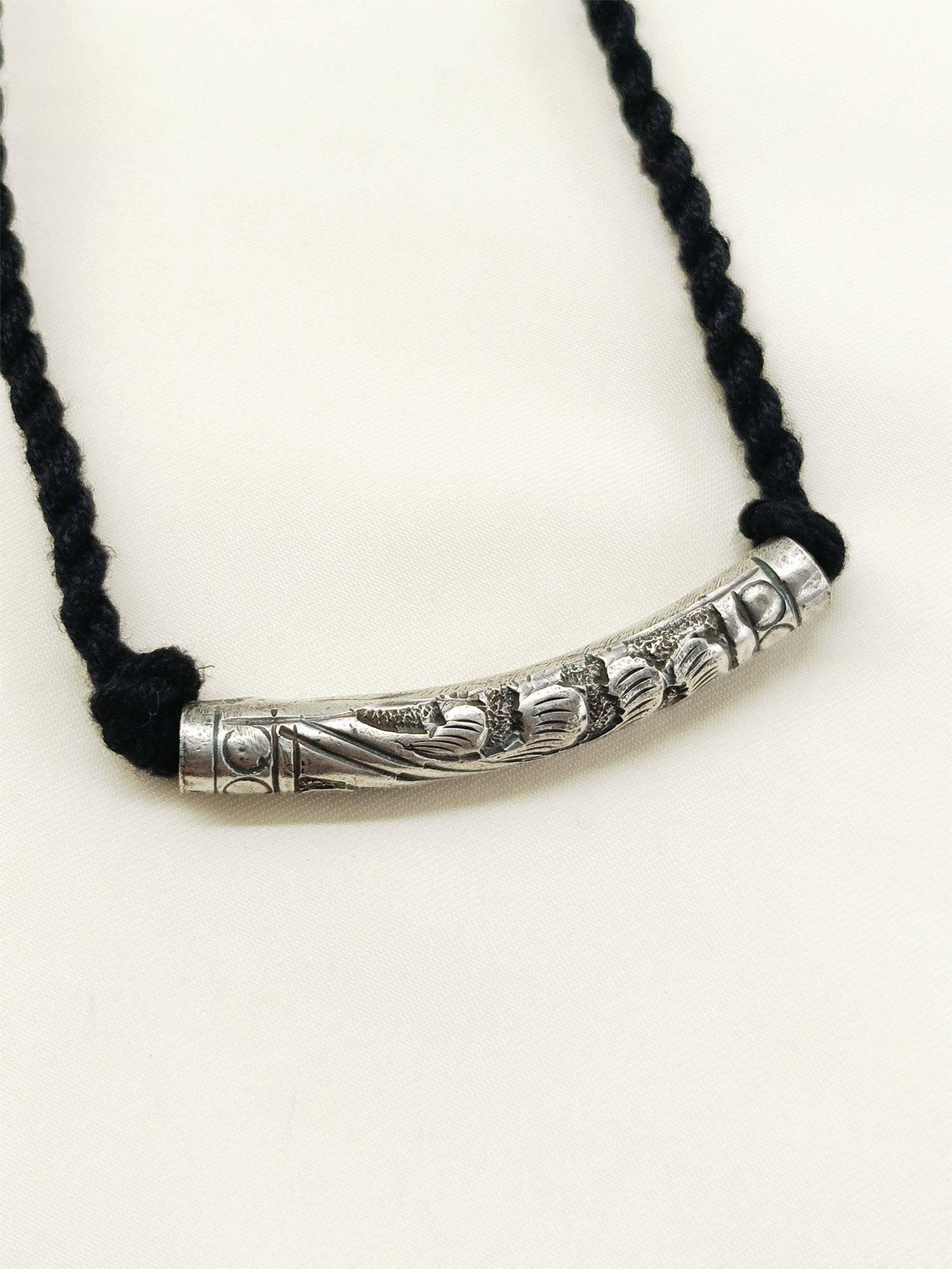 Meehika Black Oxidized Bajubandh