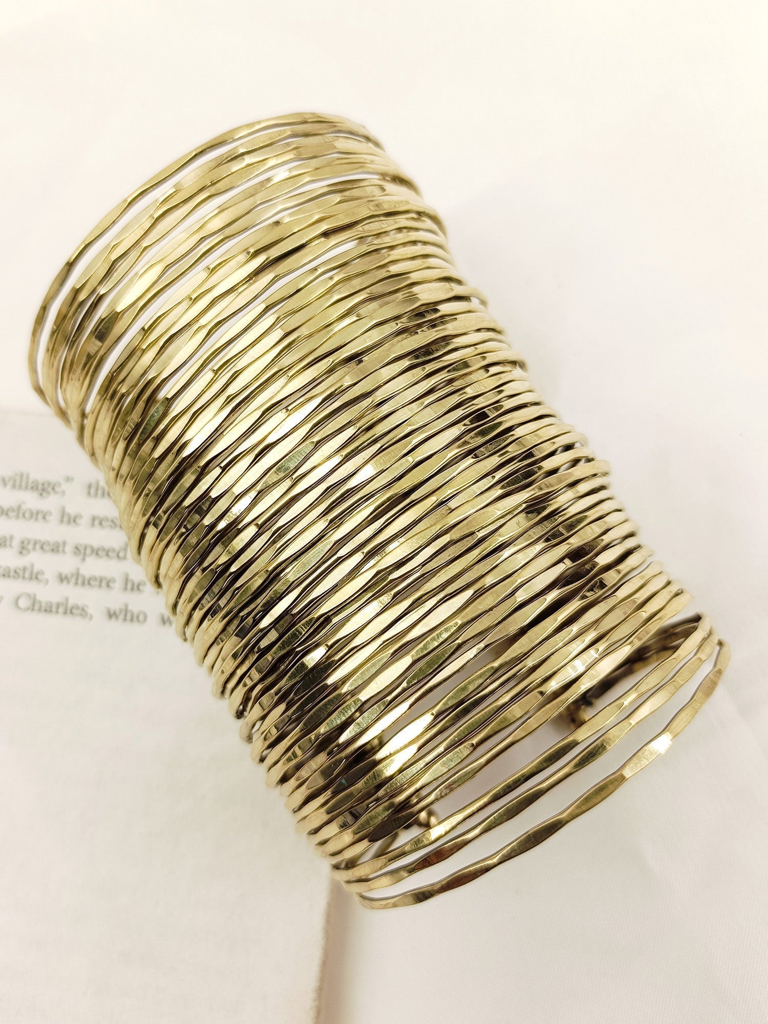 Jeevisha Antique Gold Western Handcuff - qivii