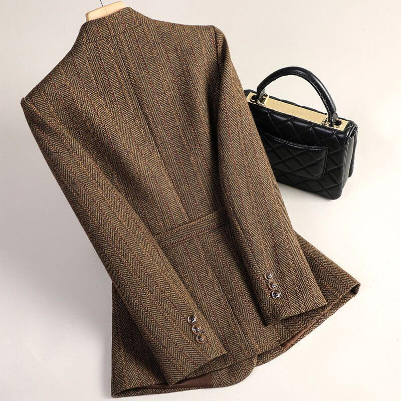 Seraphine Couture Wool Blazer - By Qivii