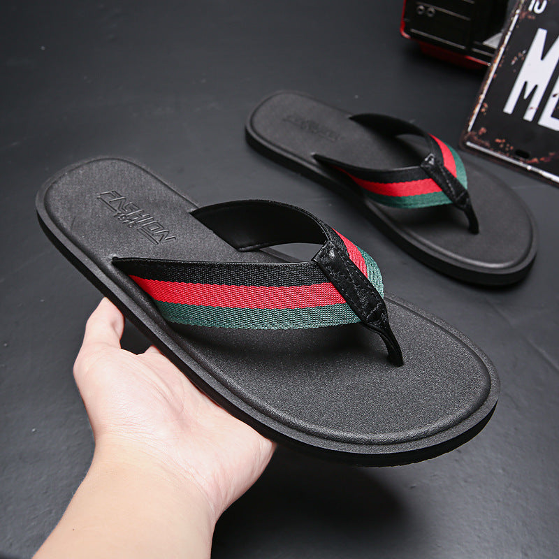 Unisex Soleil Thong Sandals โ Summer Slip-On Beach Slides with Non-Slip Soft Durable Sole (US6โ12)