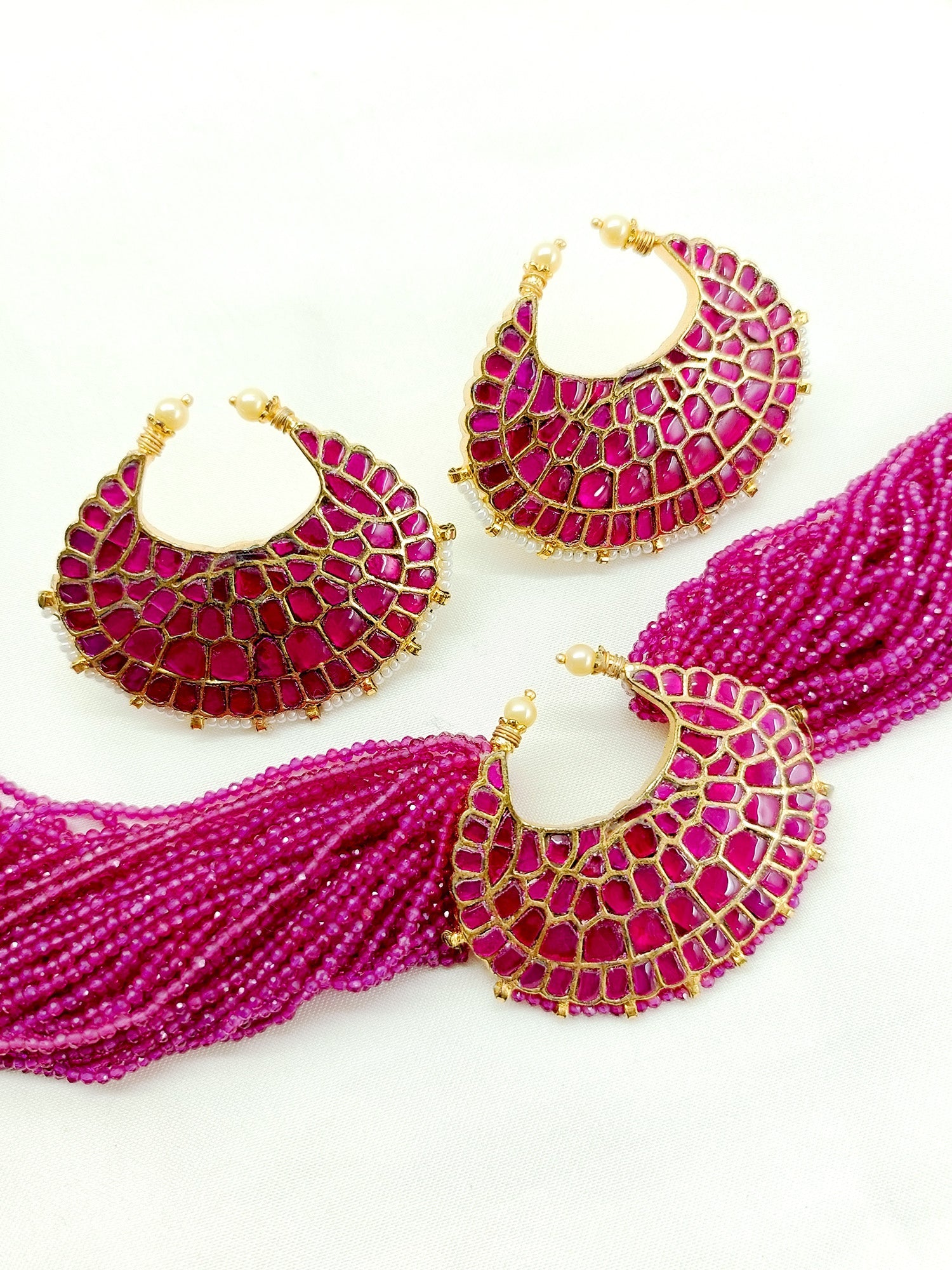 Rahika Ruby Kundan Choker Set